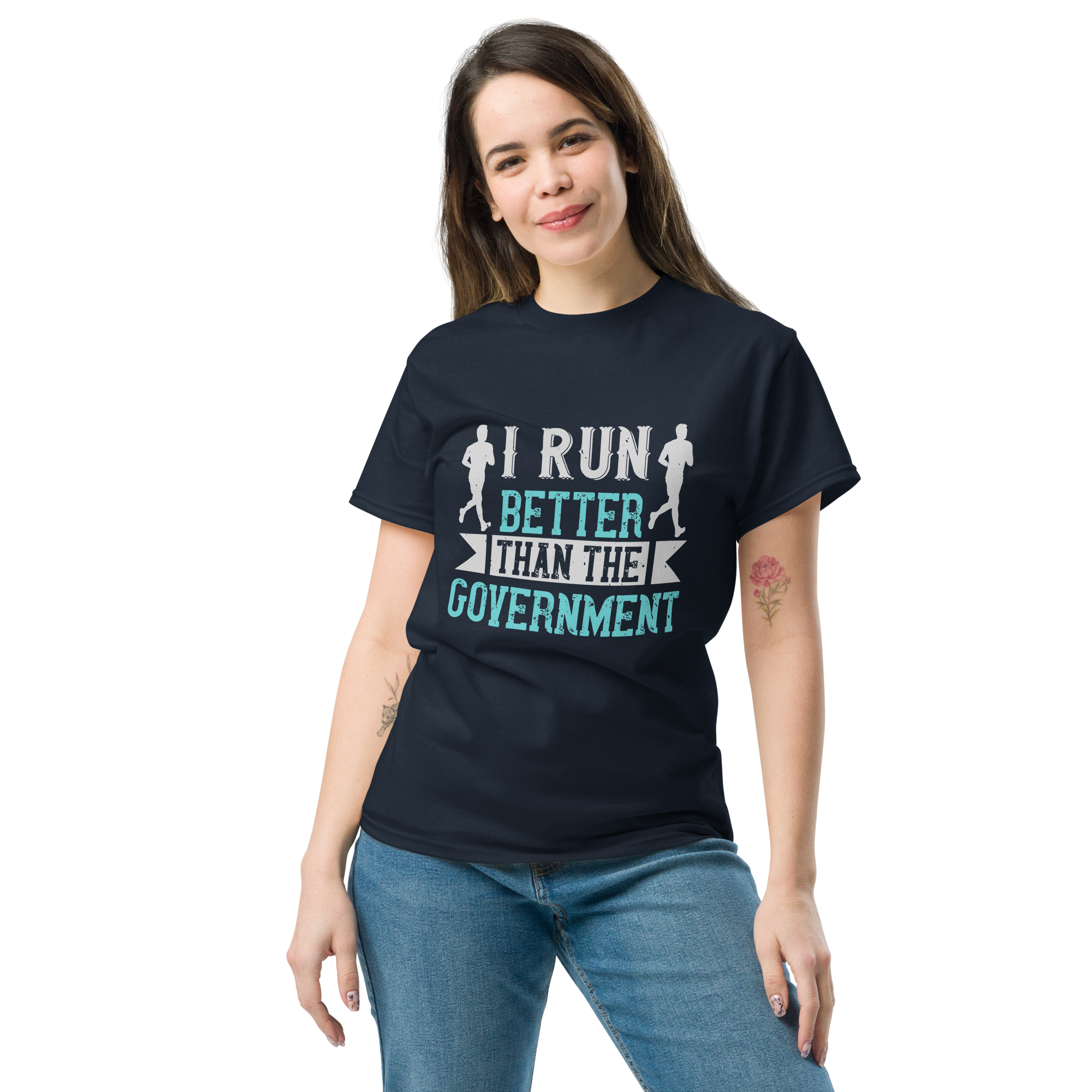 I RUN BETTER unisex t-shirt