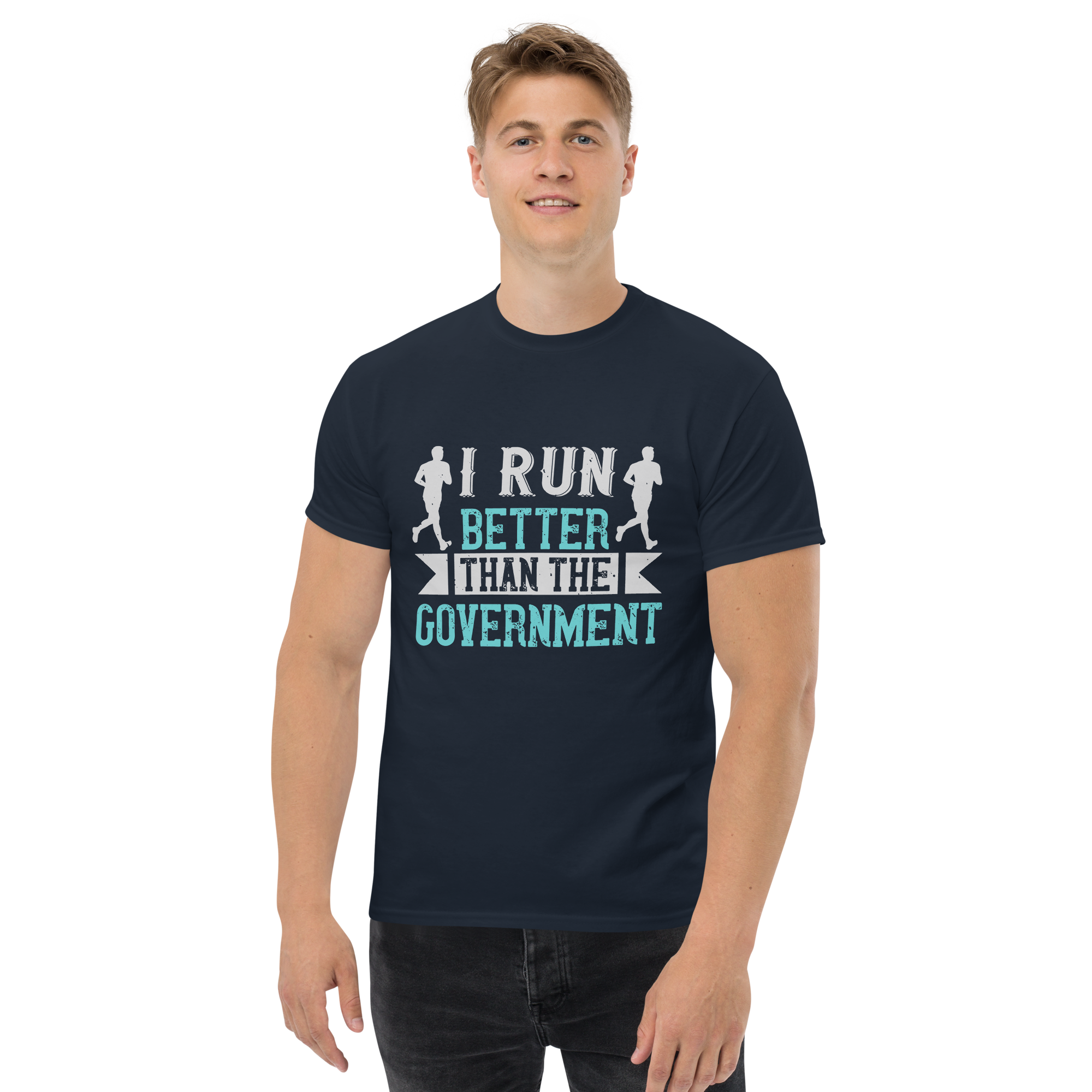 I RUN BETTER unisex t-shirt