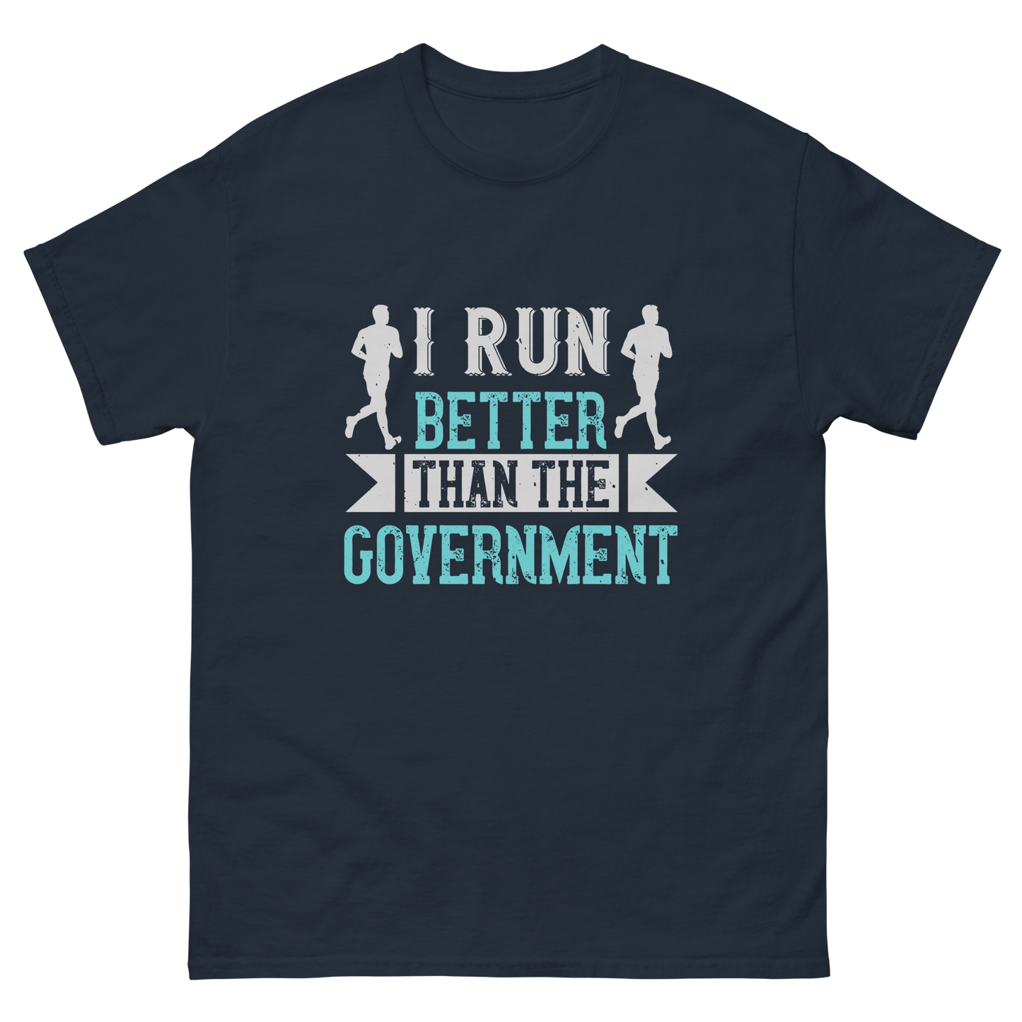 I RUN BETTER unisex running t-shirt