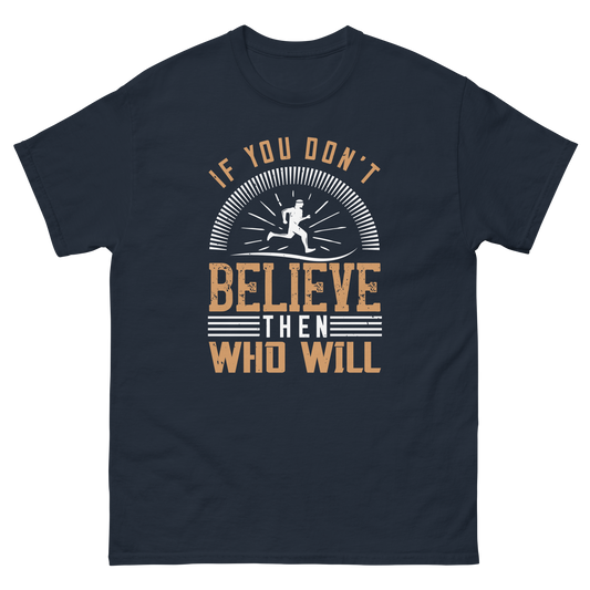 BELIEVE IT unisex running t-shirt