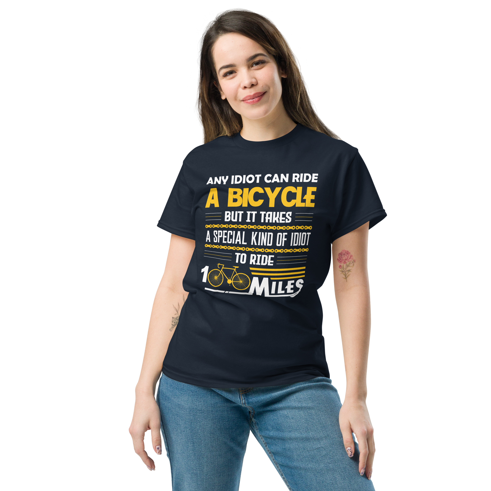 100 MILES unisex t-shirt