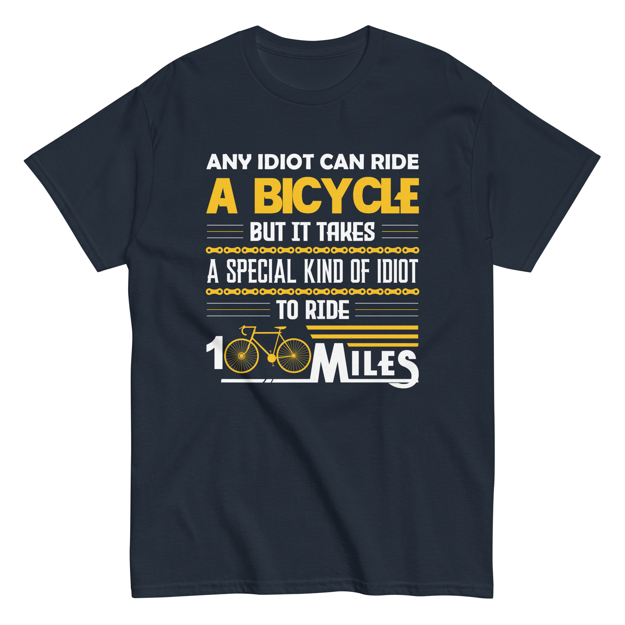 100 MILES unisex t-shirt