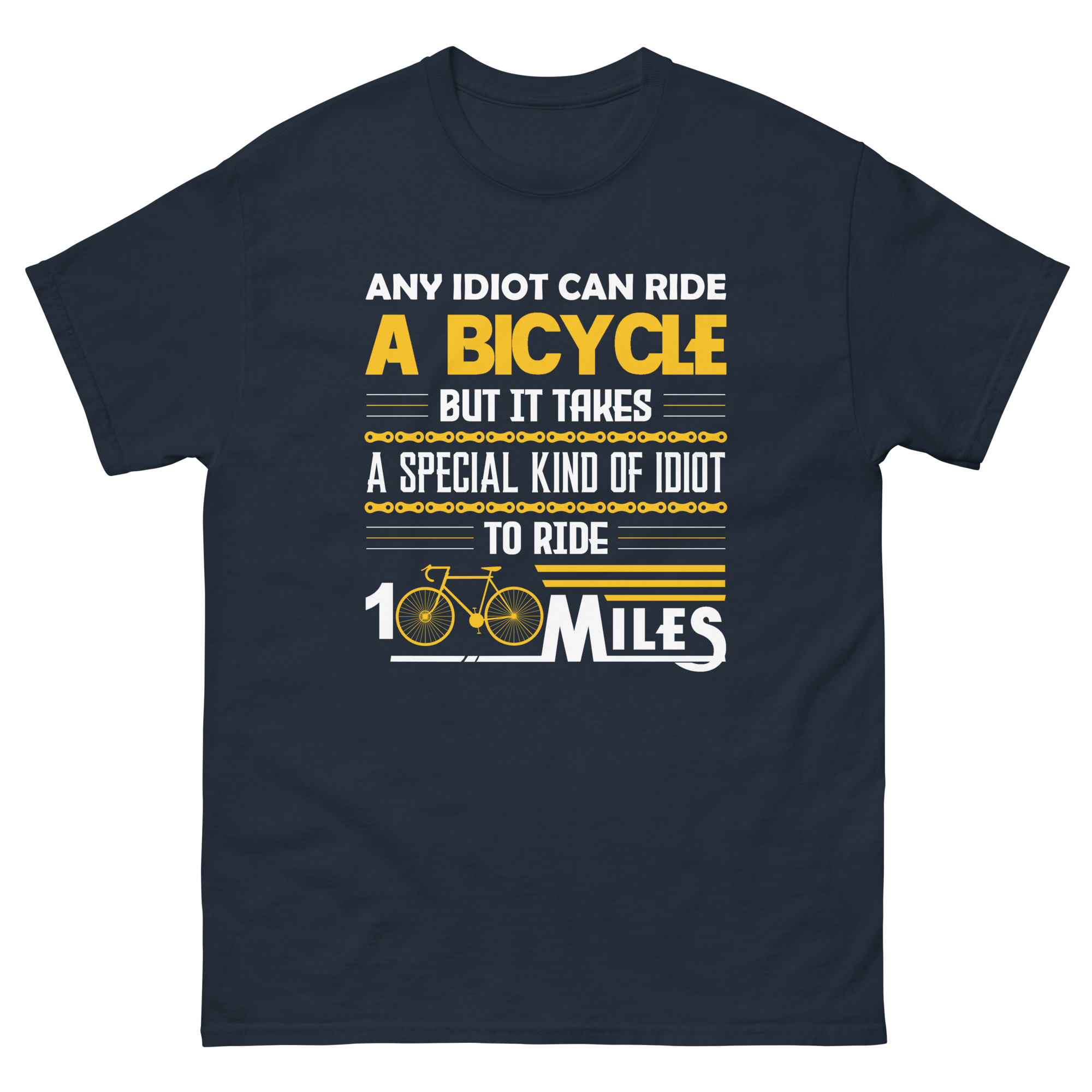 100 MILES unisex t-shirt