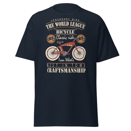 THE WORLD LEAGUE BICYCLE unisex t-shirt