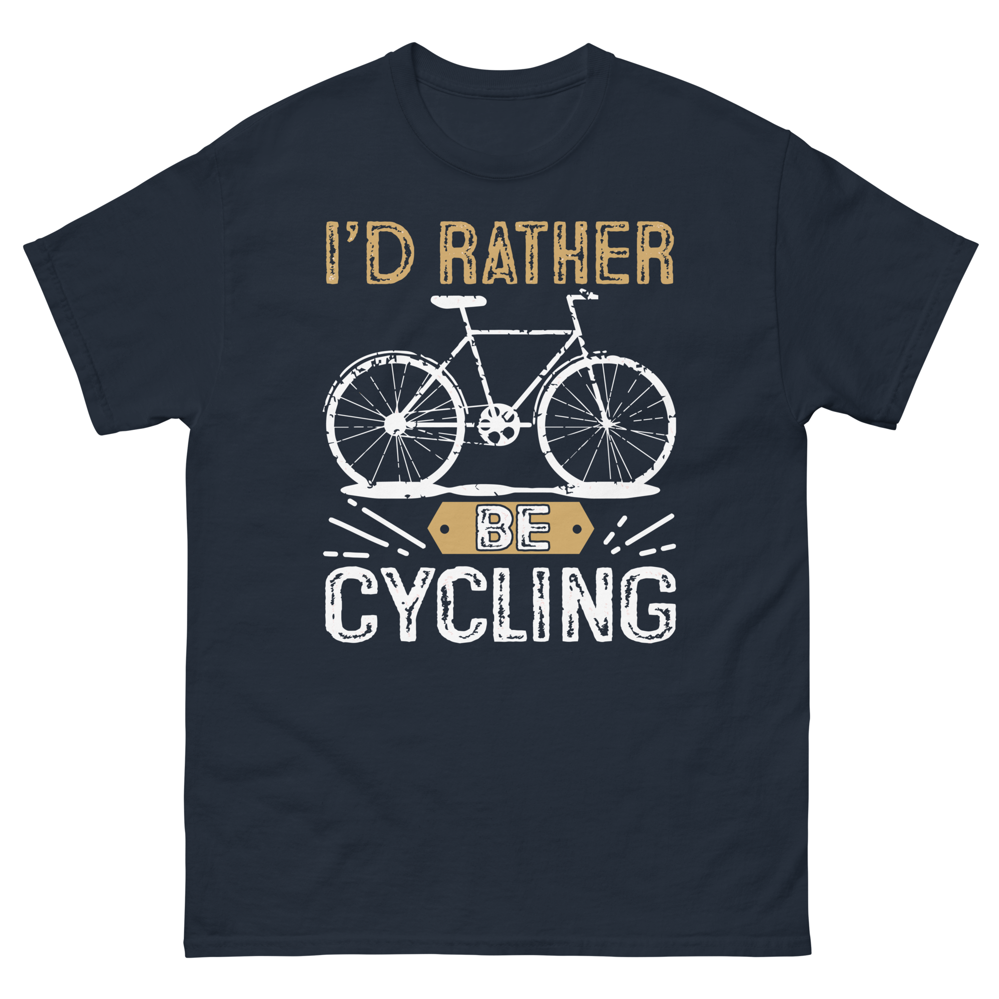 Ich würde lieber Rad fahren Unisex T-Shirt