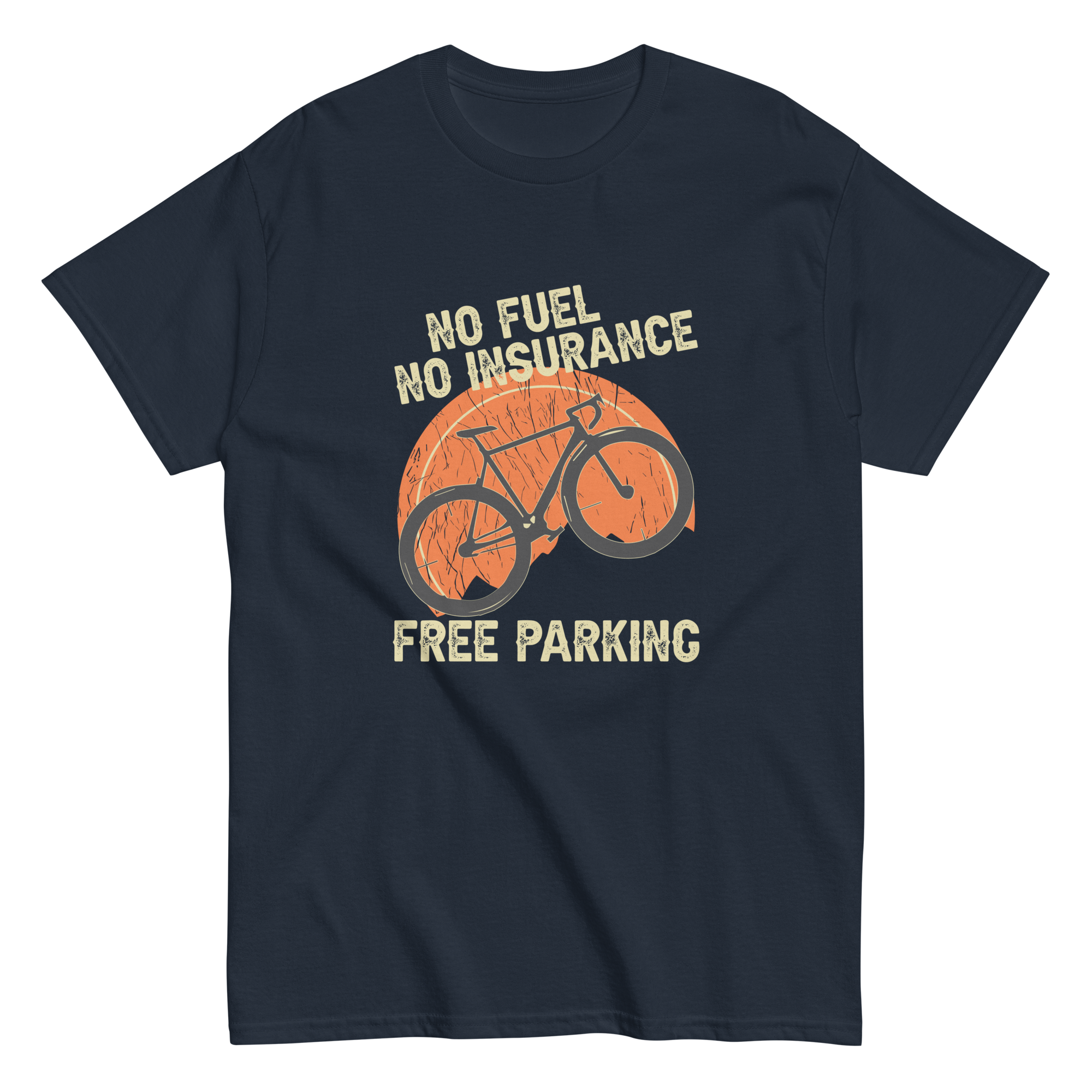 KEIN KRAFTSTOFF - KEINE VERSICHERUNG - KOSTENLOSES PARKEN Unisex T-Shirt