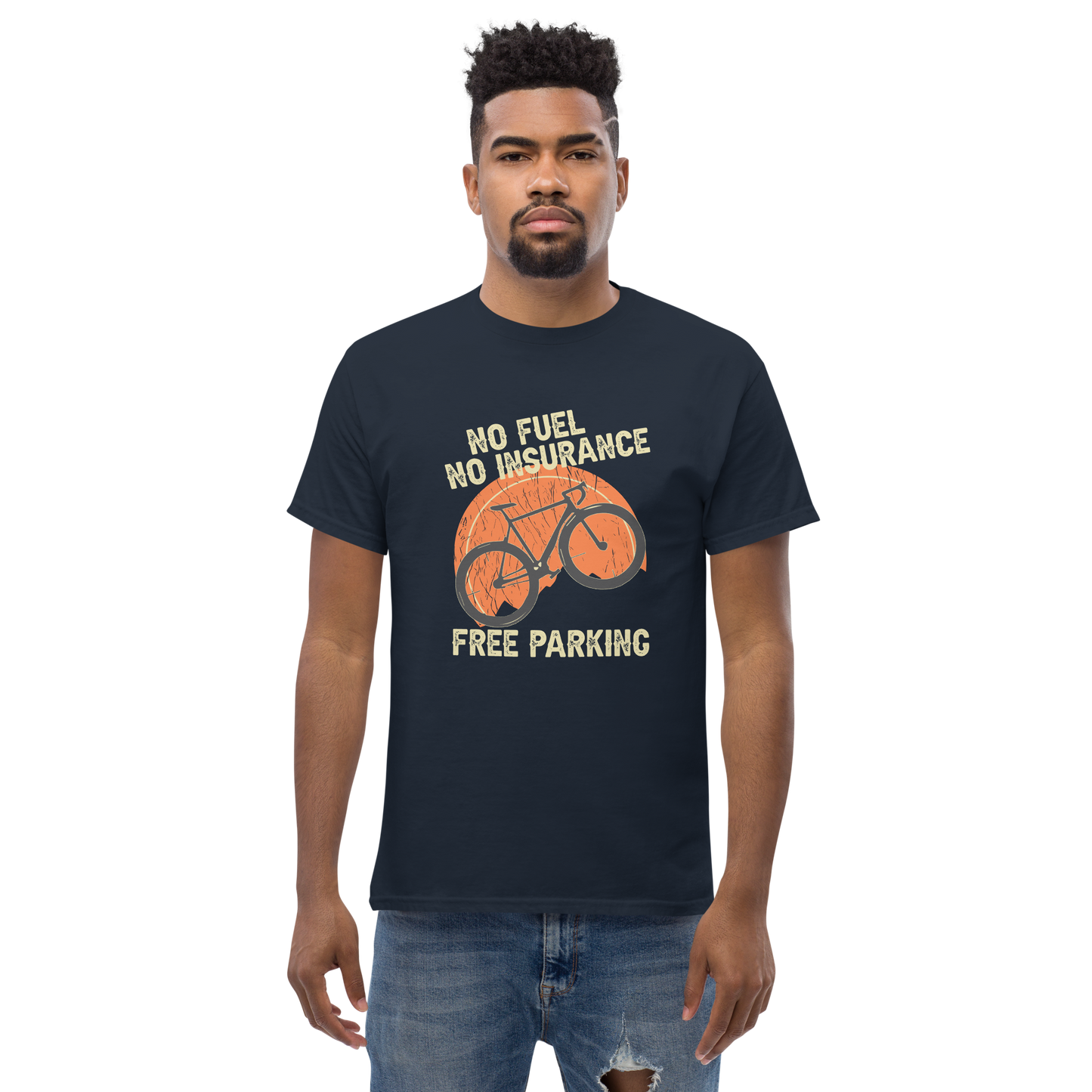 NO FUEL - NO INSURANCE - FREE PARKING unisex t-shirt