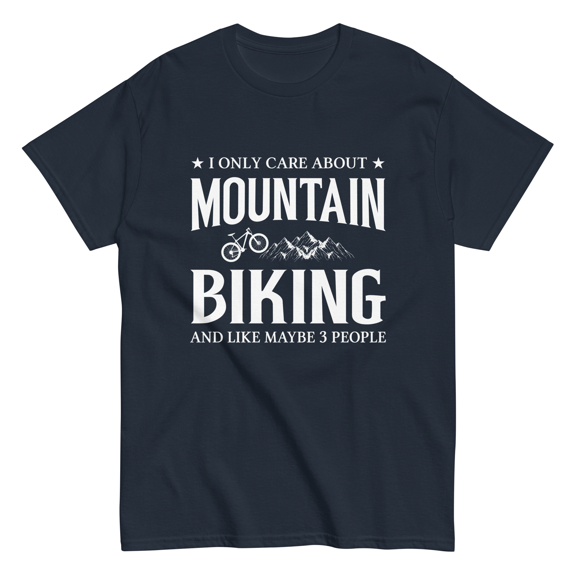 I ONLY CARE ABOUT MTB unisex t-shirt