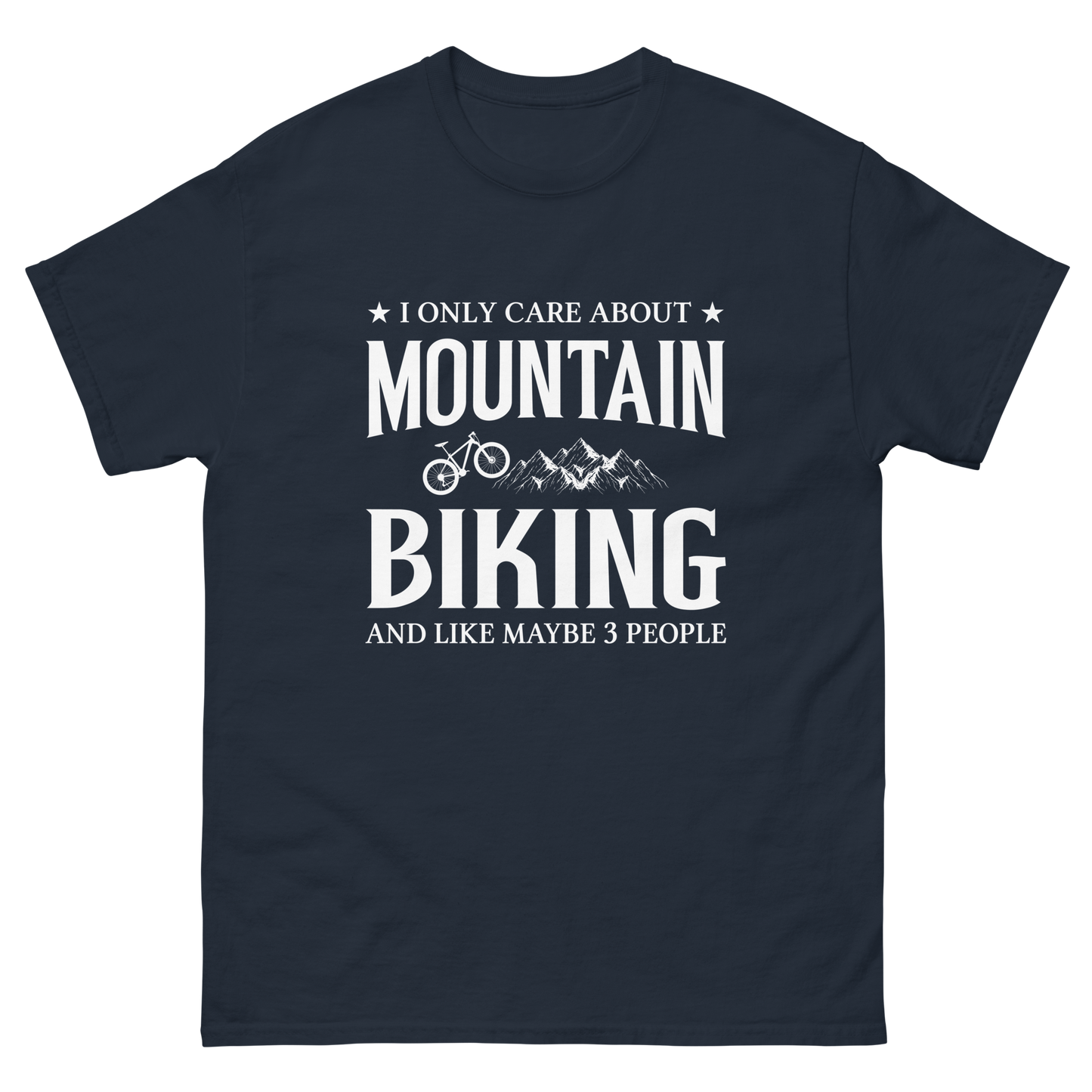 I ONLY CARE ABOUT MTB unisex t-shirt