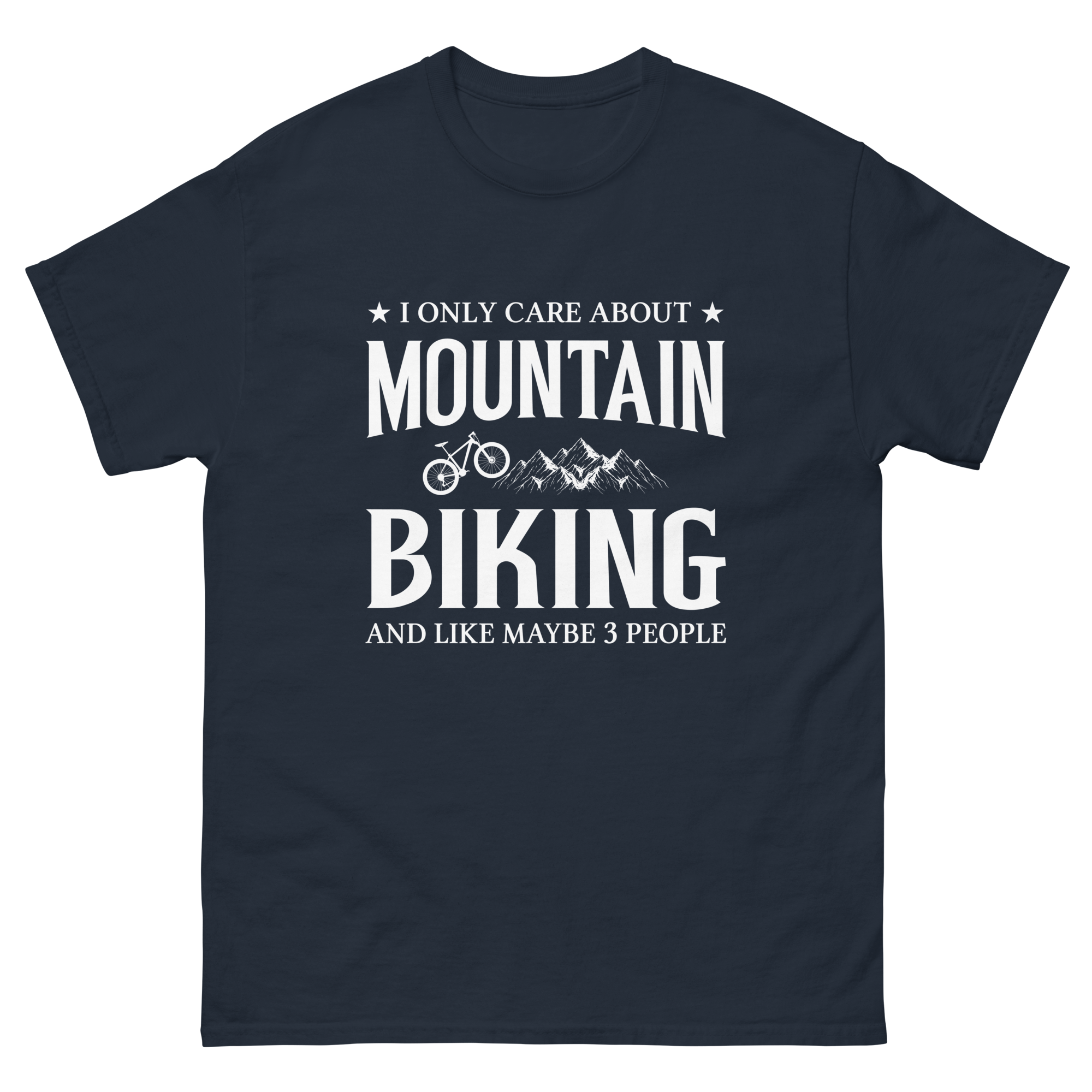 I ONLY CARE ABOUT MTB unisex t-shirt
