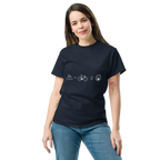 BICYCLE FUN unisex t-shirt - Printoo Shop - - bicycle, t-shirt, unisex, Unisex Classic Tee | Gildan 5000
