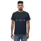 BICYCLE FUN unisex t-shirt - Printoo Shop - - bicycle, t-shirt, unisex, Unisex Classic Tee | Gildan 5000