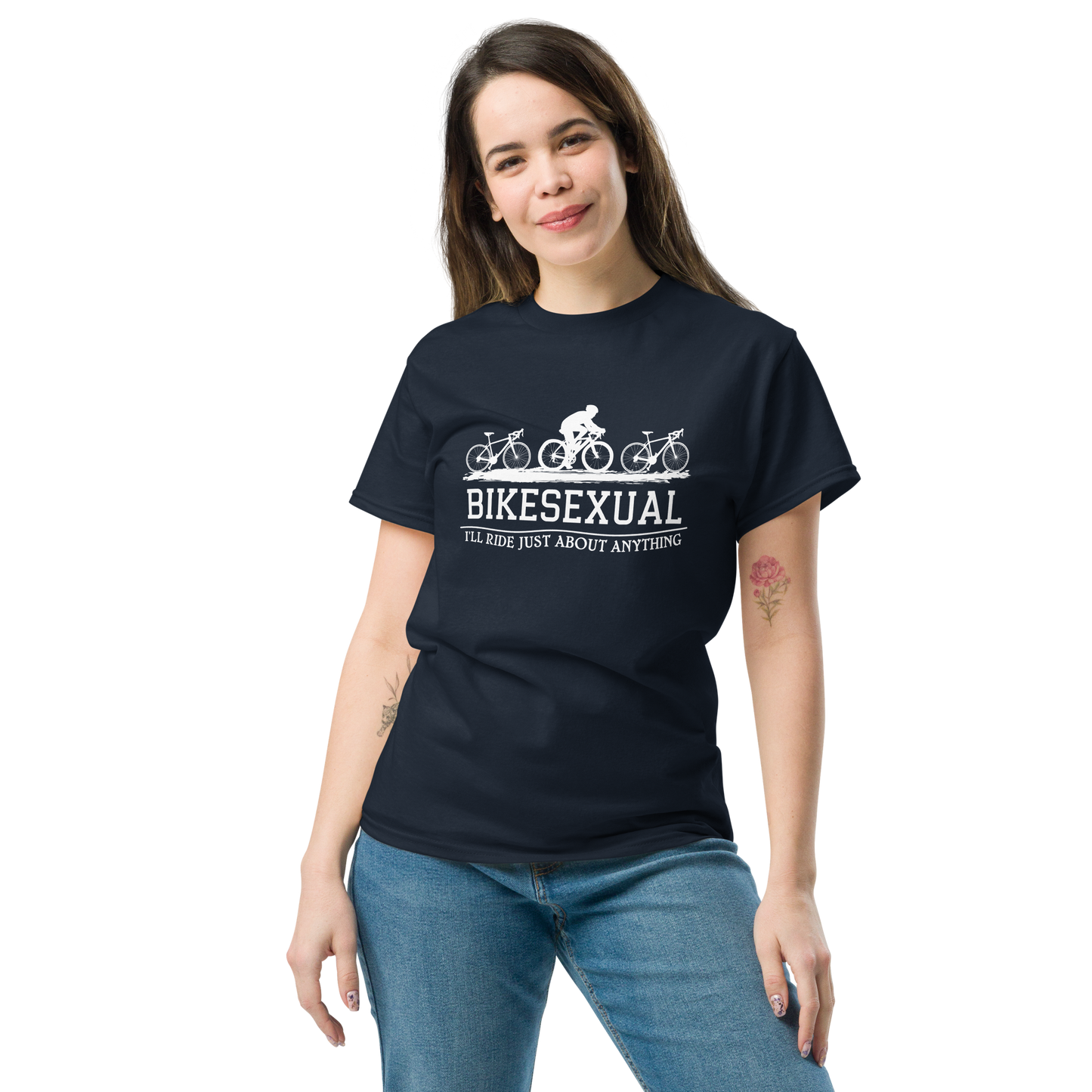 BIKESEXUAL unisex t-shirt