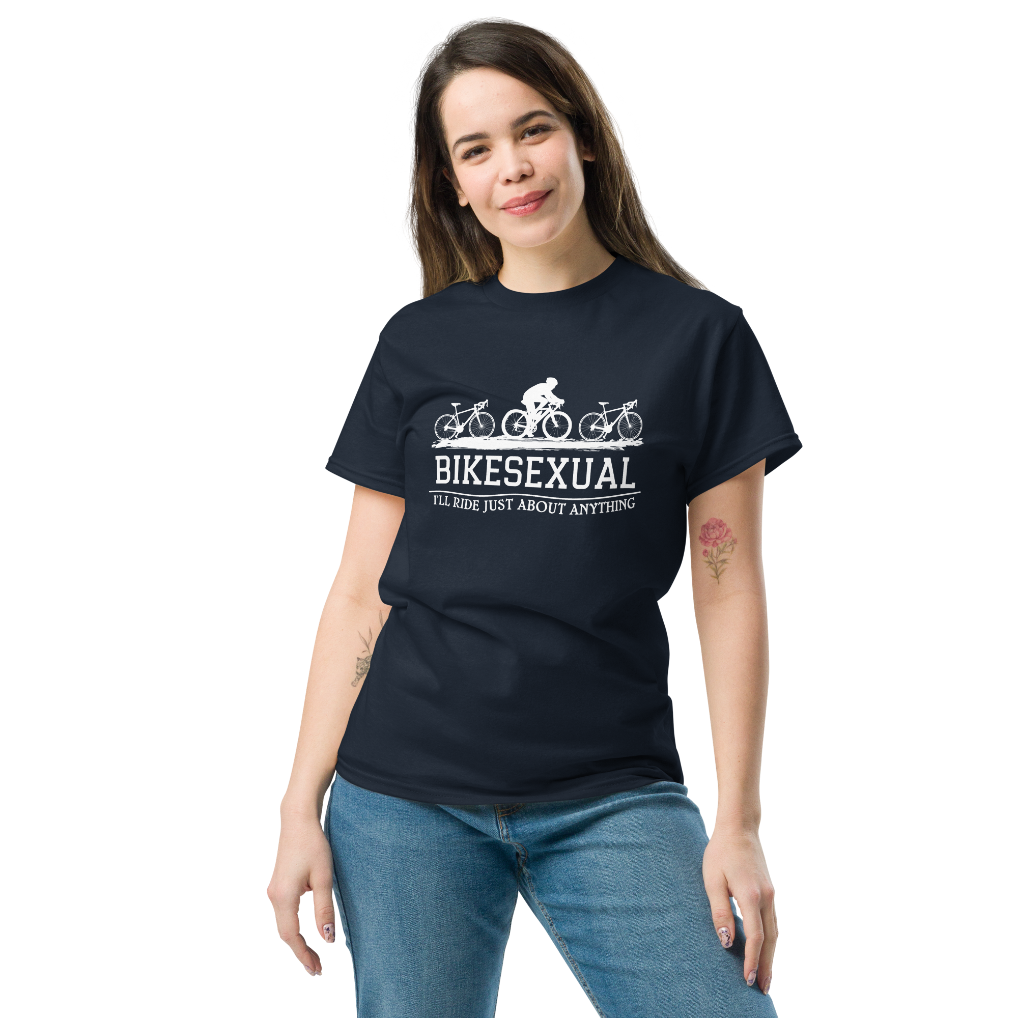 BIKESEXUAL unisex t-shirt