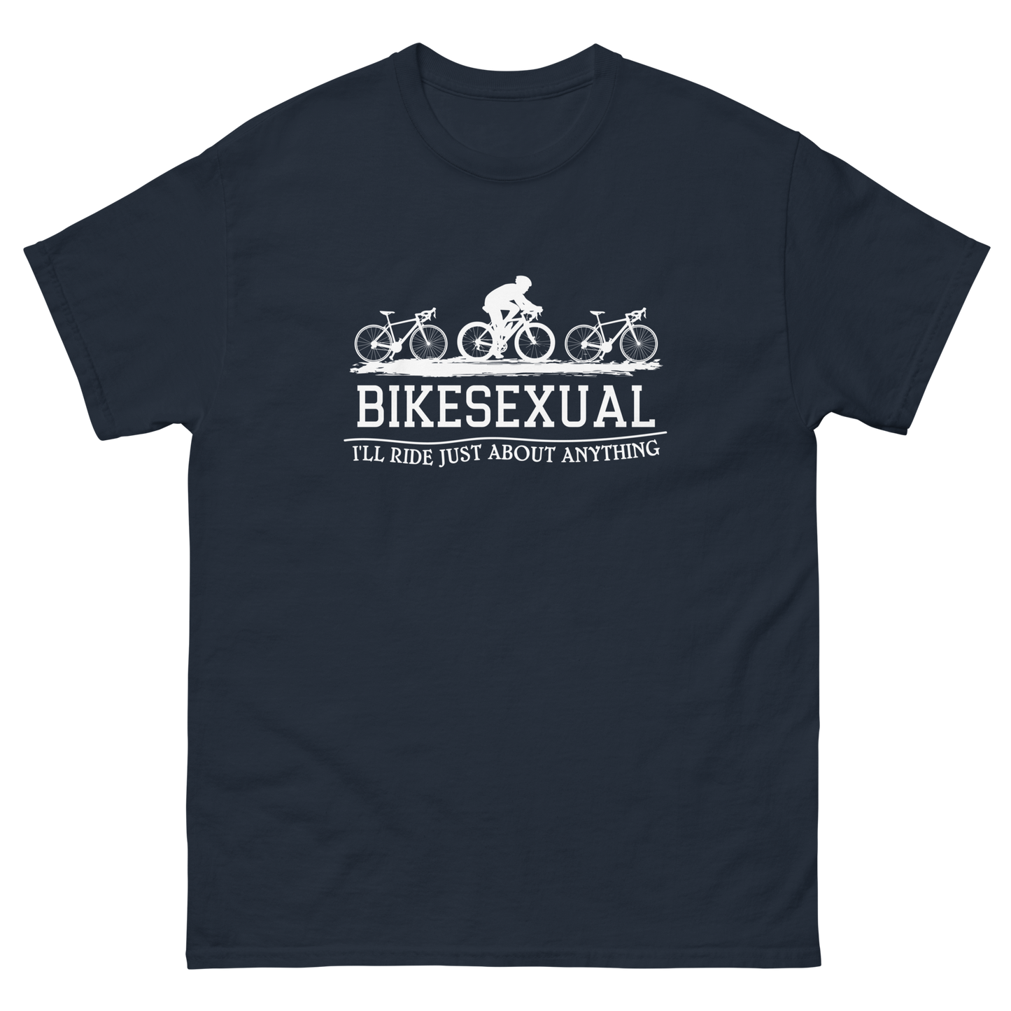 BIKESEXUAL unisex t-shirt