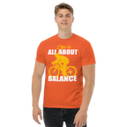 BALANCED LIFE unisex t-shirt - Printoo Shop - - bicycle, t-shirt, unisex, Unisex Classic Tee | Gildan 5000