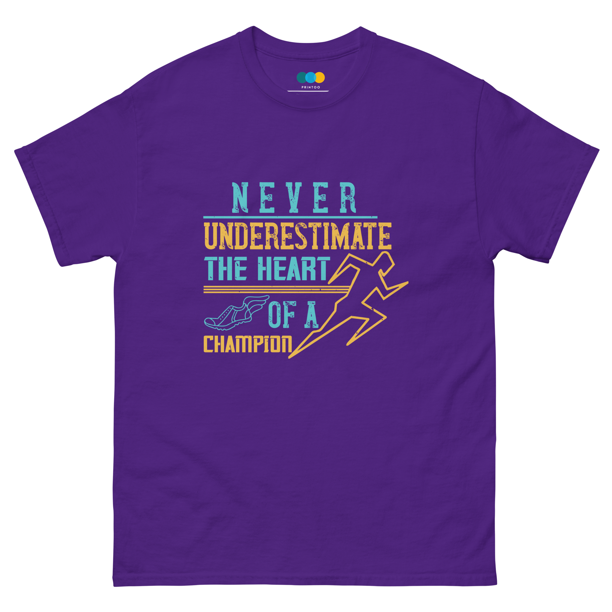 HEART OF A CHAMPION unisex t-shirt