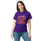 WALK-RUN FUSION unisex t-shirt - Printoo Shop - - running, t-shirt, unisex, Unisex Classic Tee | Gildan 5000