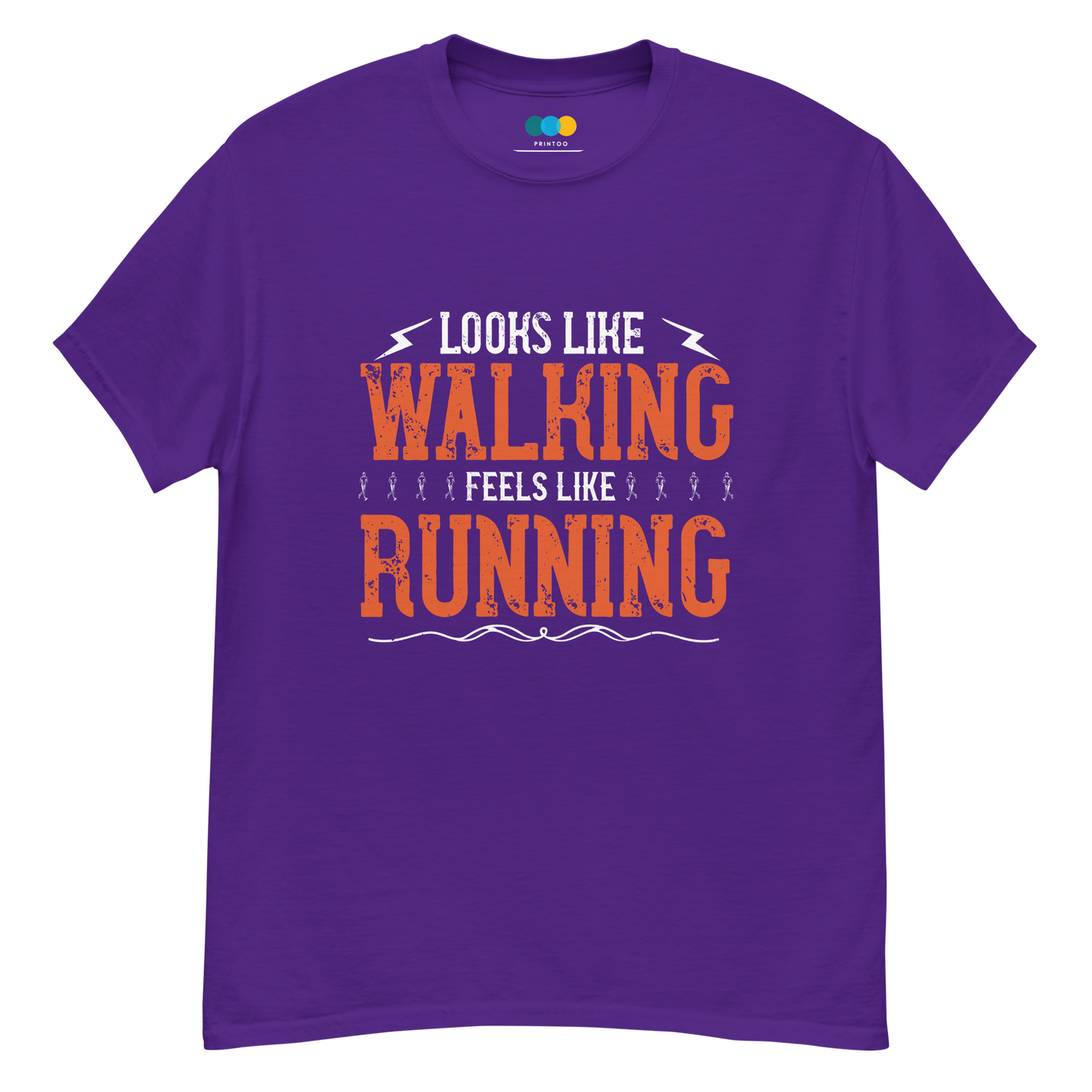 WALK-RUN FUSION unisex running t-shirt