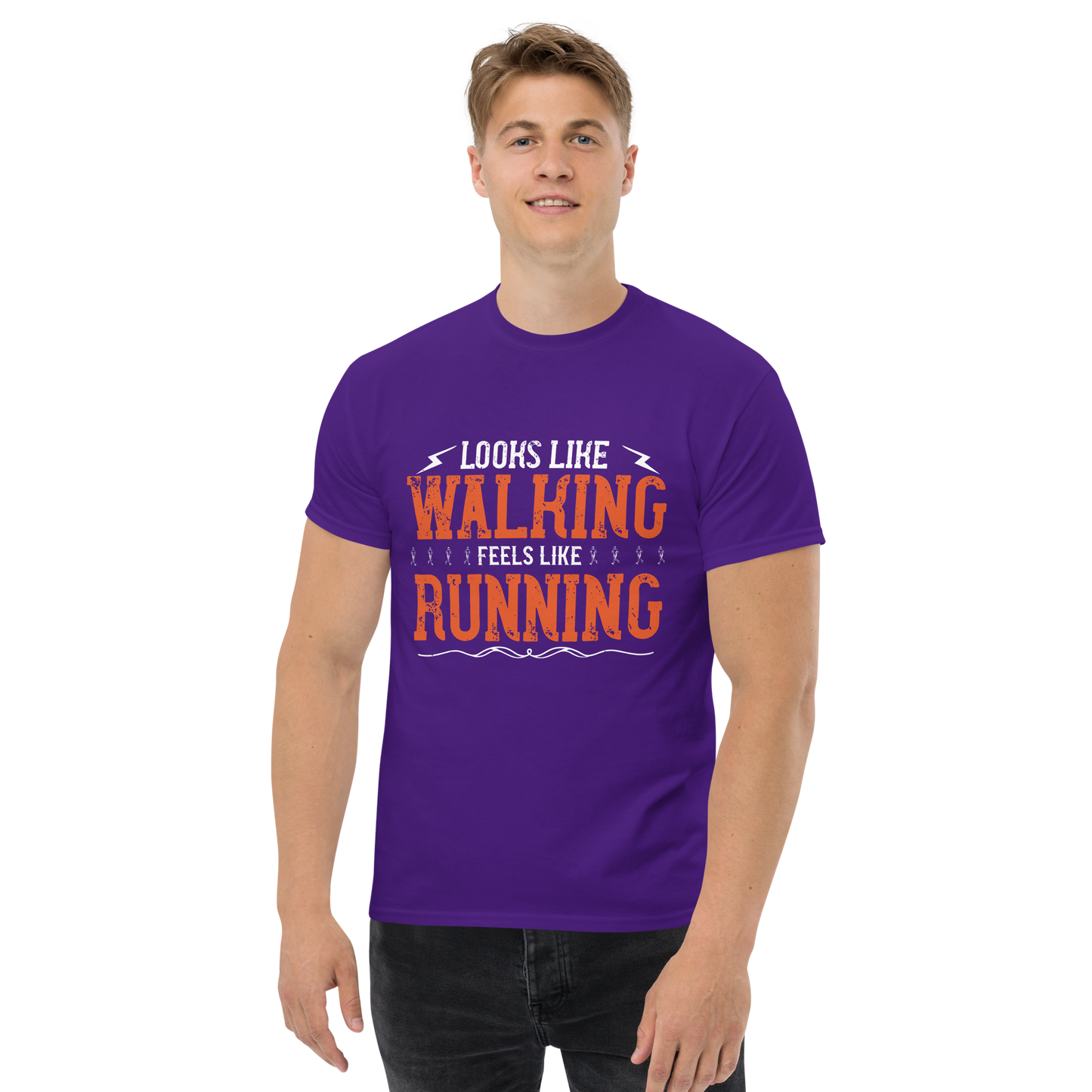 WALK-RUN FUSION unisex running t-shirt