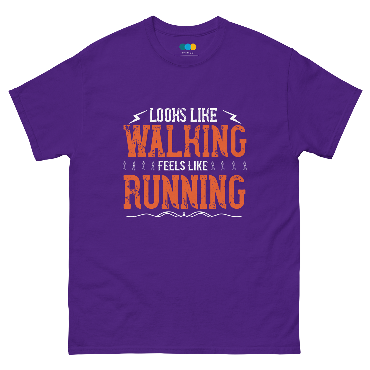 WALK-RUN FUSION unisex running t-shirt