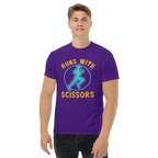 RUNS /w SCISSORS unisex t-shirt - Printoo Shop - - running, t-shirt, unisex, Unisex Classic Tee | Gildan 5000