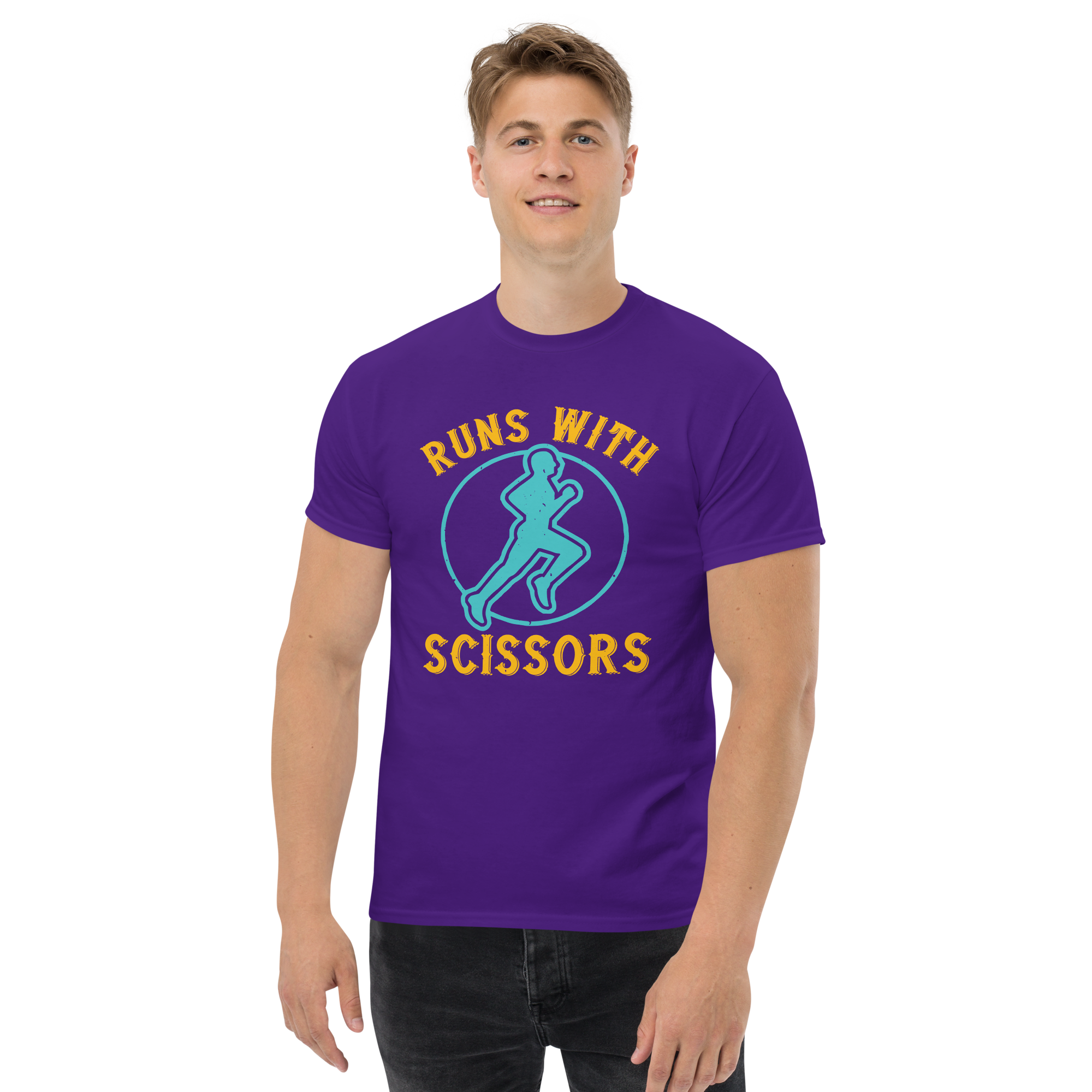 RUNS /w SCISSORS unisex t-shirt
