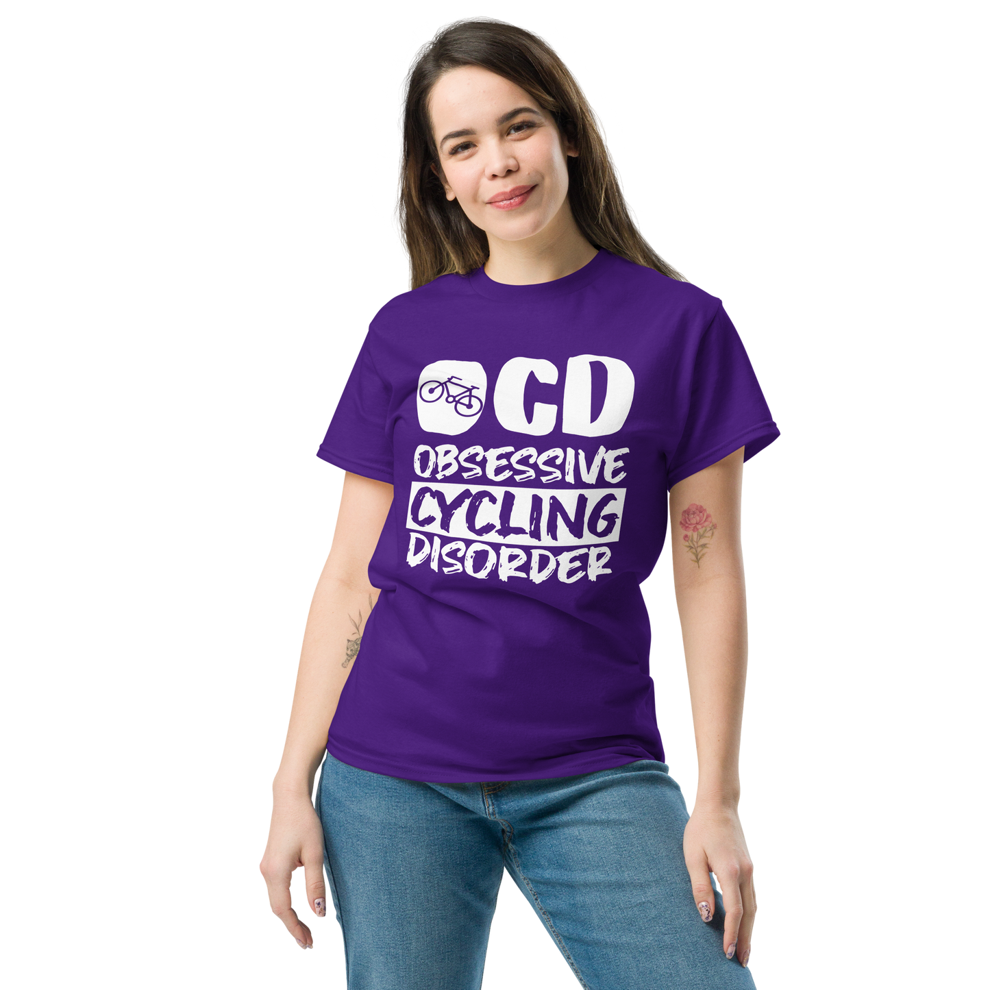 OCD unisex cycling t-shirt