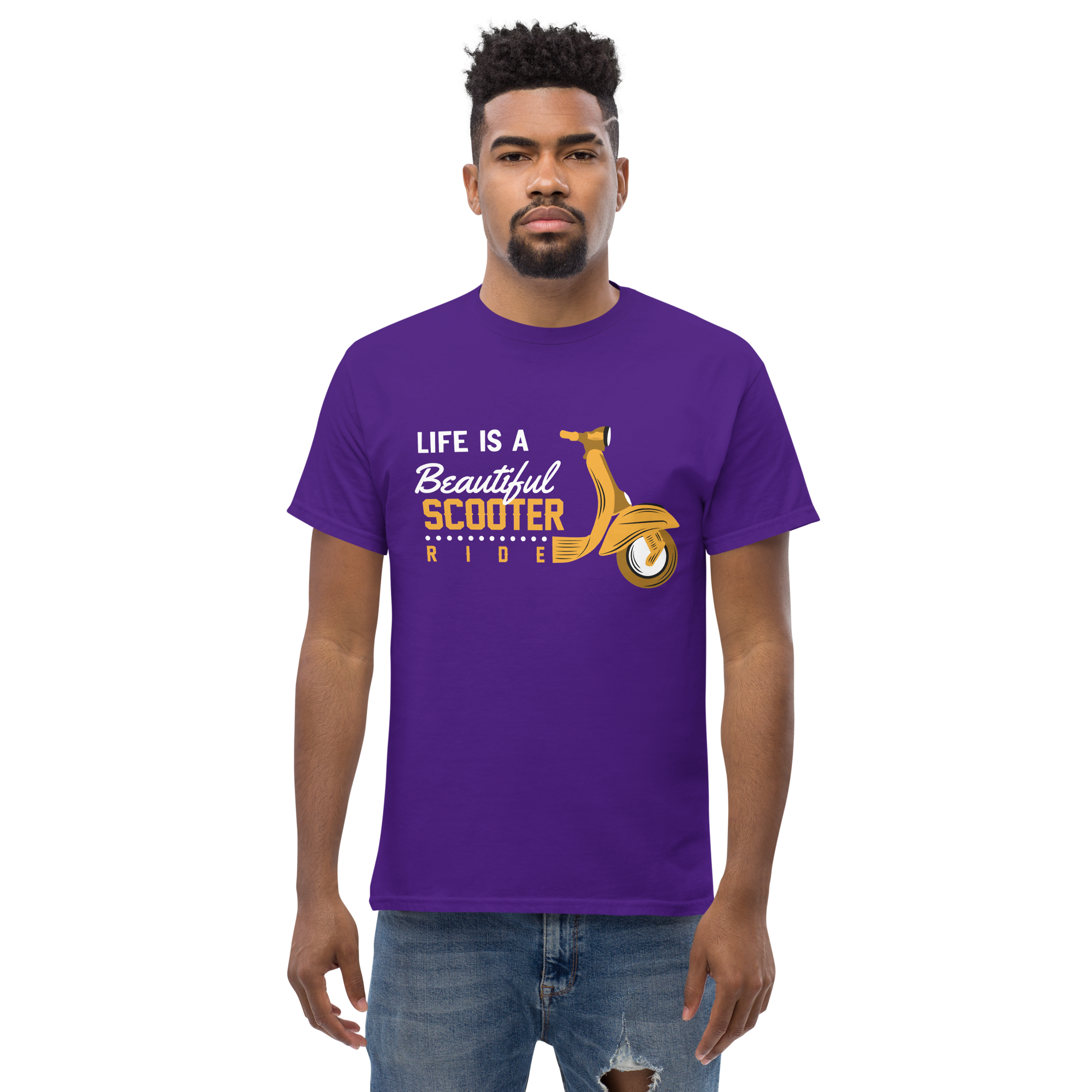 Camiseta unisex SCOOTER RIDE