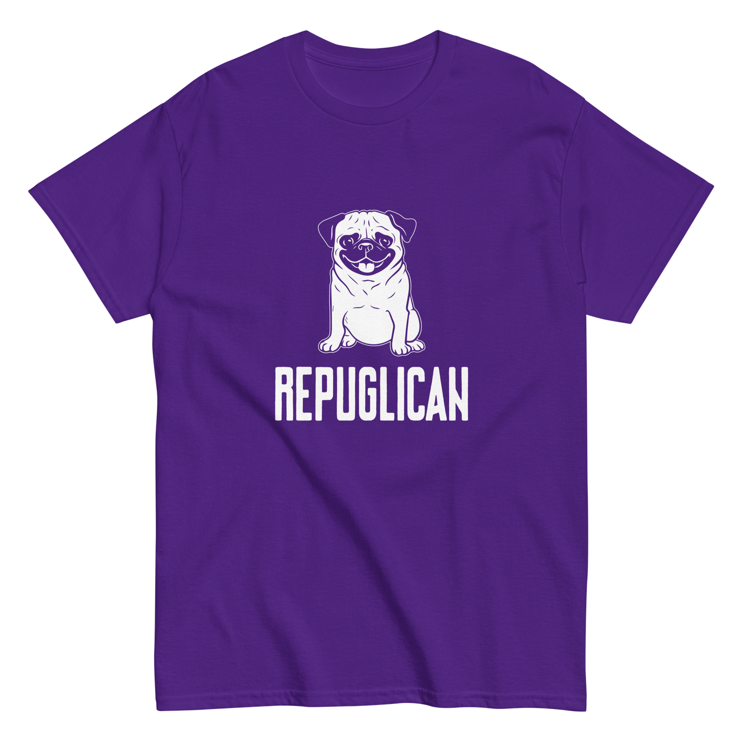 REPUGLICAN unisex dog series t-shirt