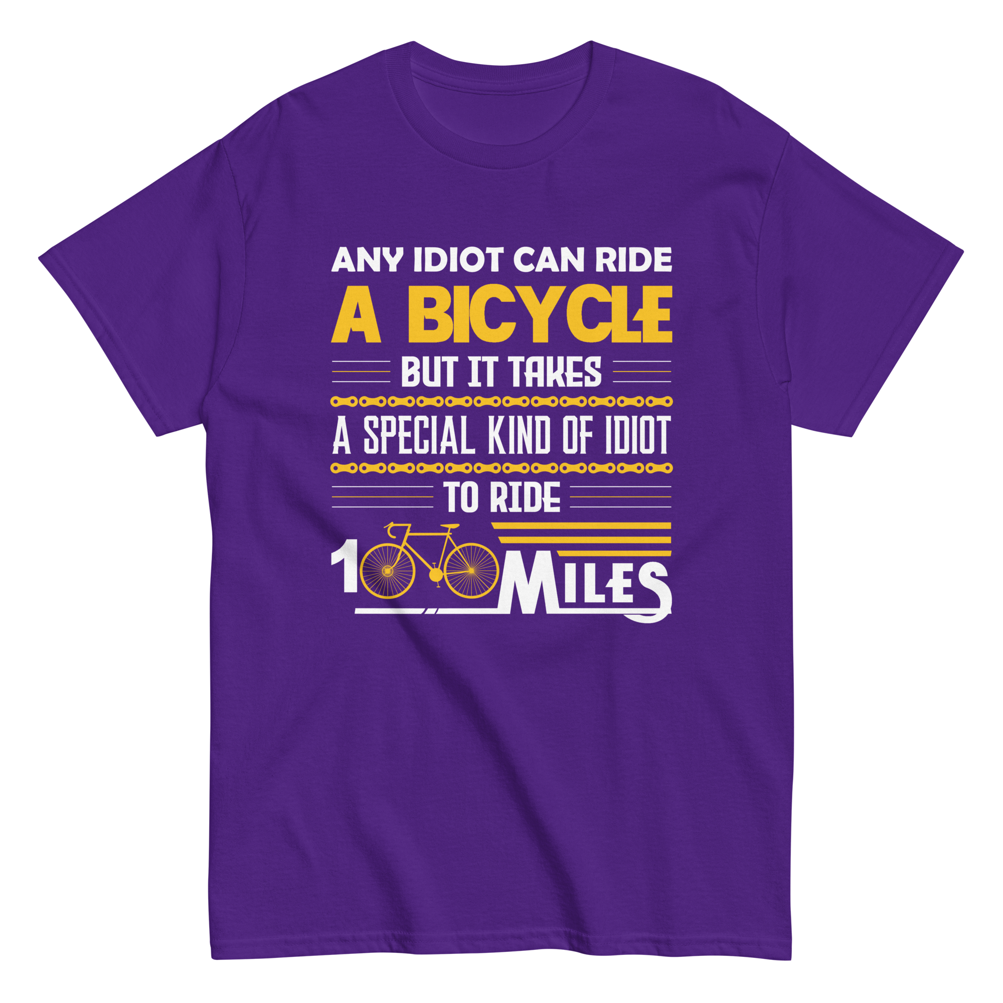 100 MILES unisex t-shirt
