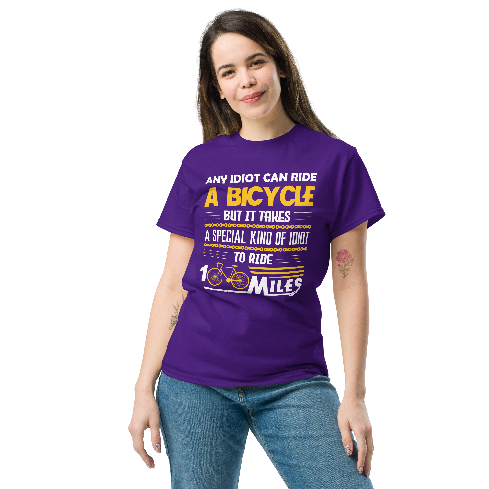 100 MILES unisex t-shirt