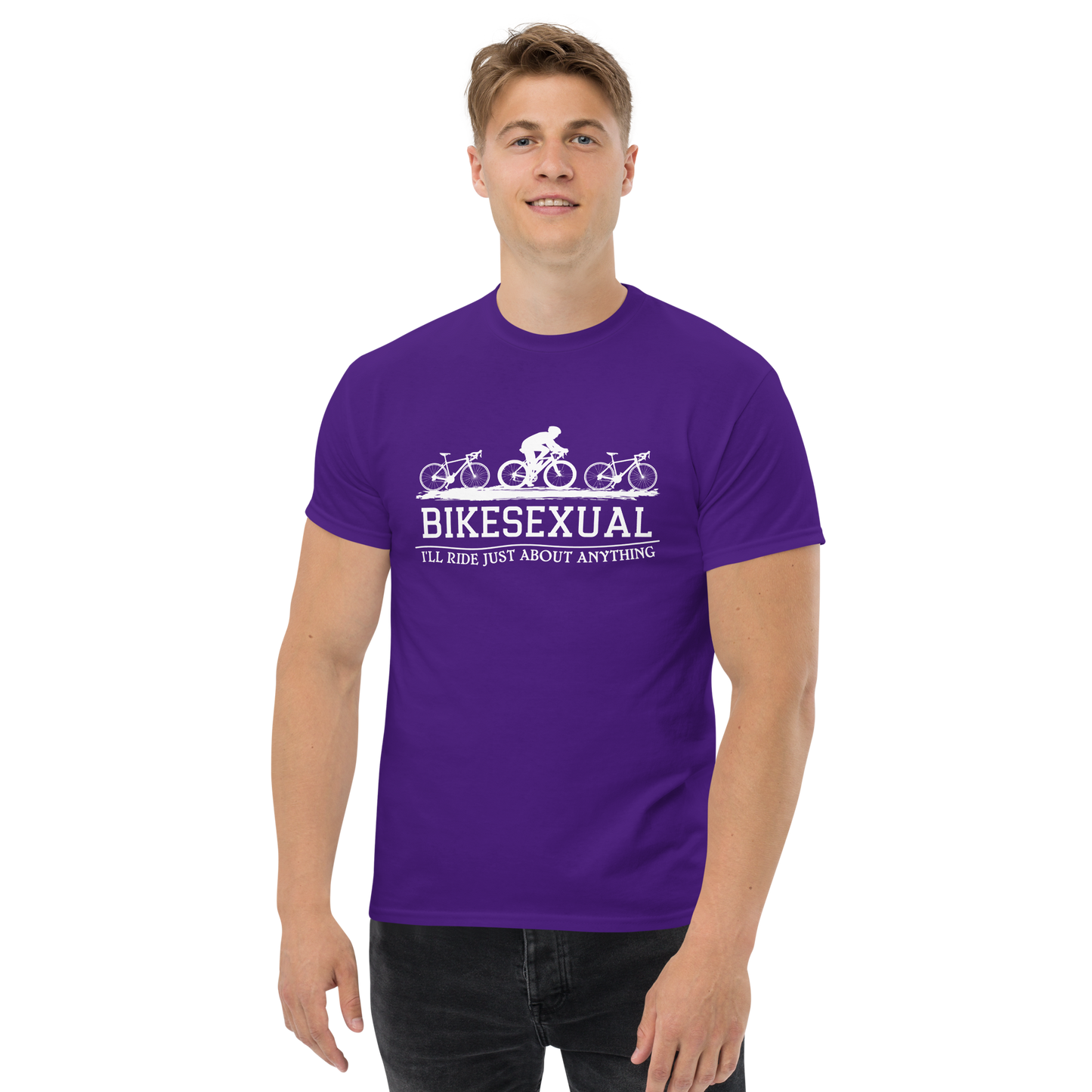 BIKESEXUAL unisex t-shirt