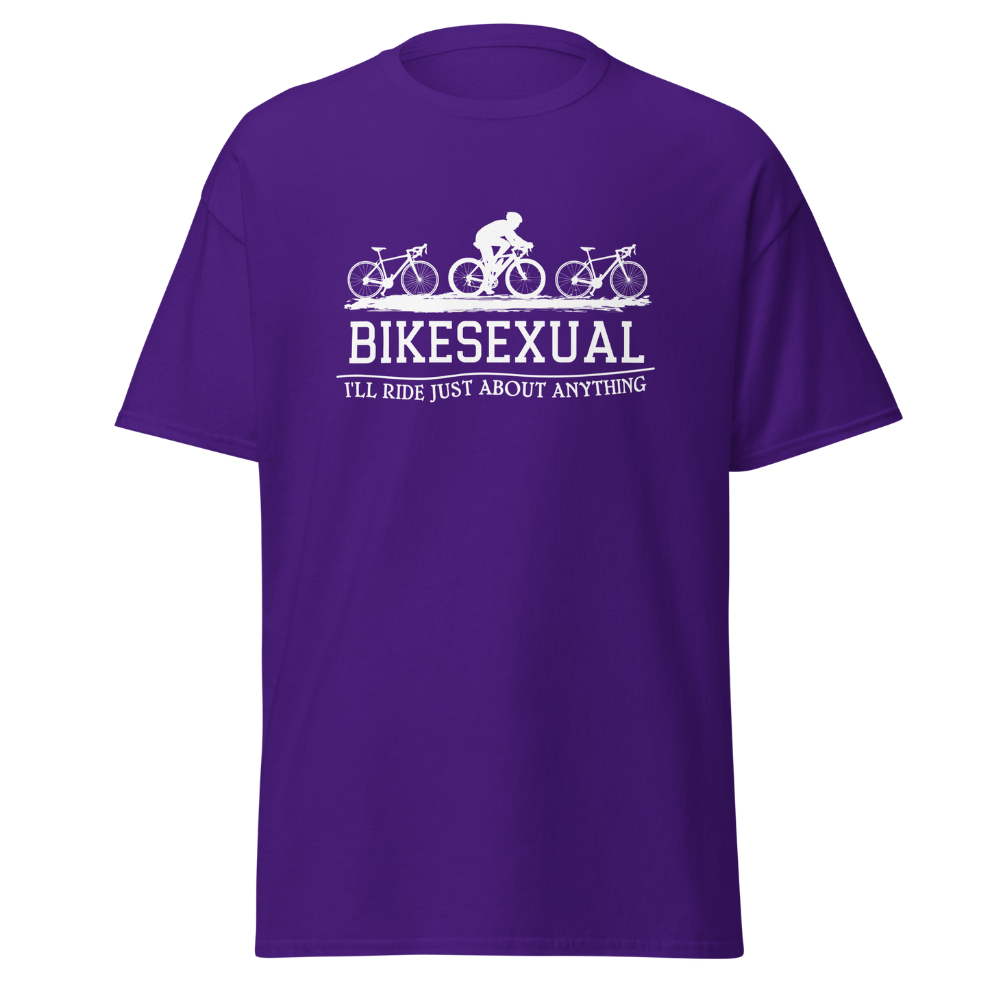 BIKESEXUAL unisex t-shirt