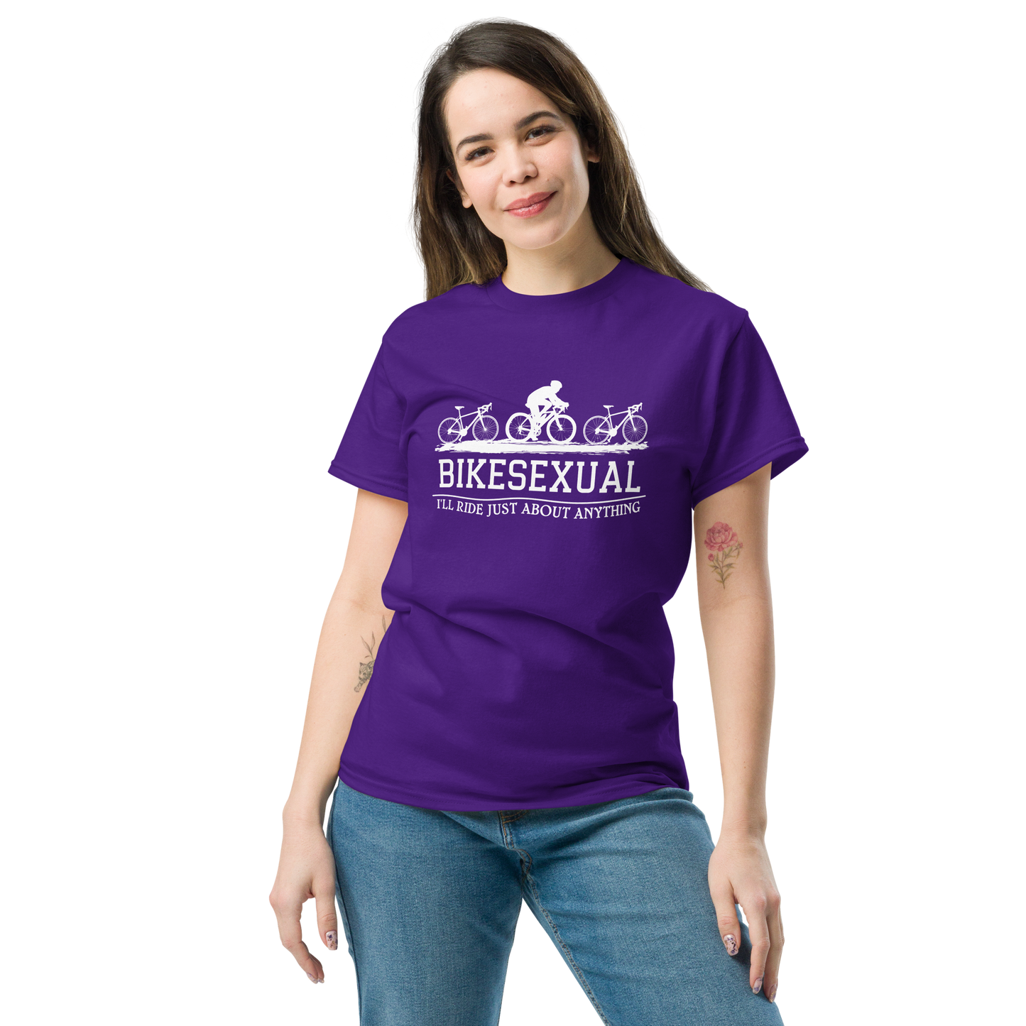 BIKESEXUAL unisex t-shirt