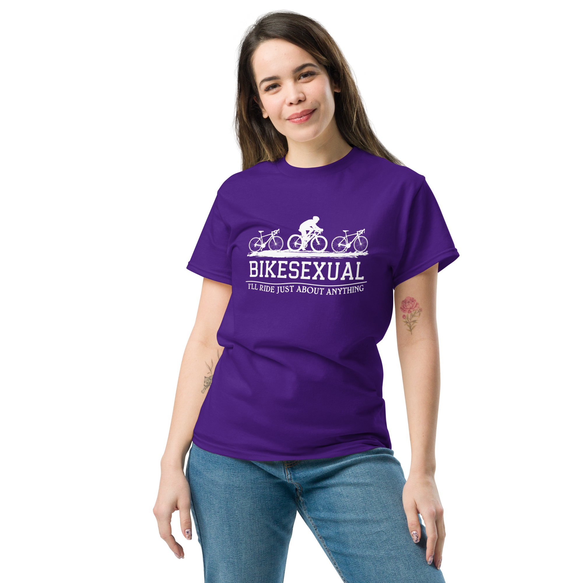 BIKESEXUAL unisex t-shirt