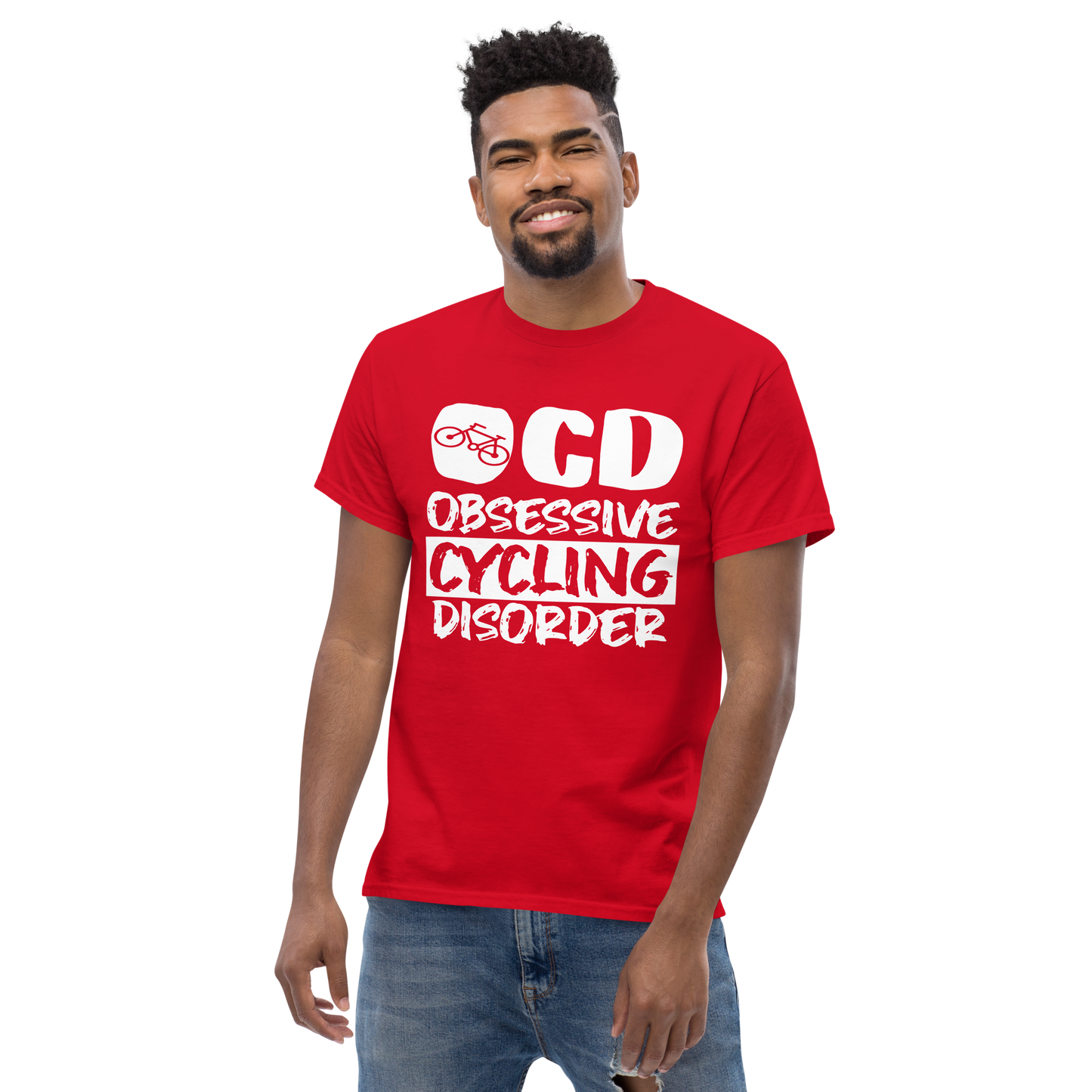 OCD unisex cycling t-shirt