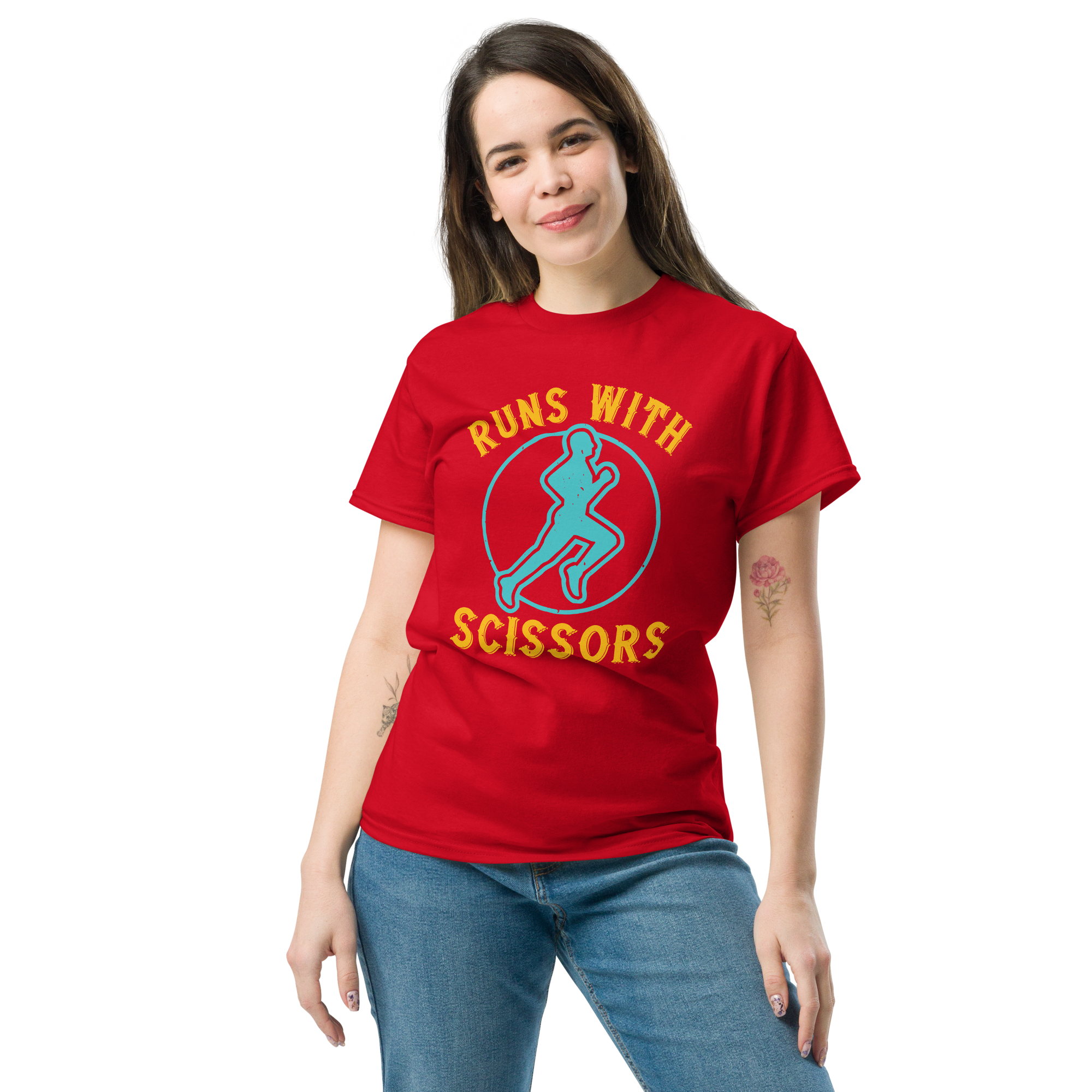 RUNS /w SCISSORS unisex t-shirt