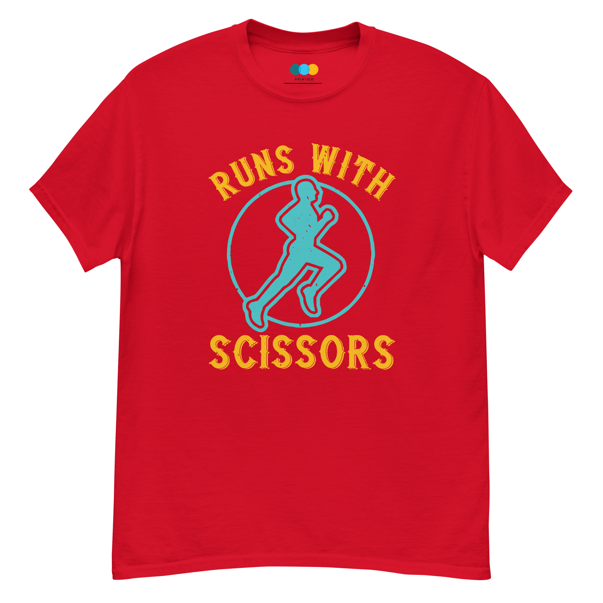 RUNS /w SCISSORS unisex t-shirt
