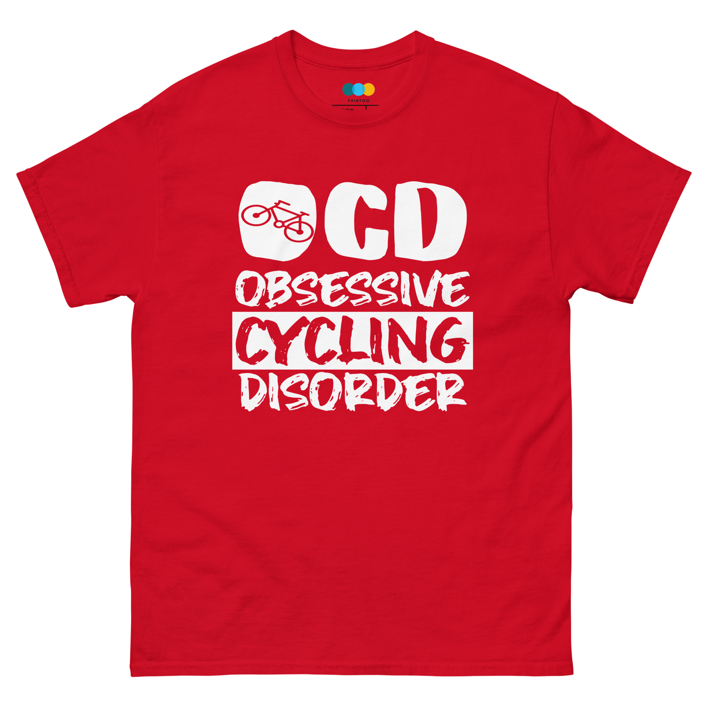 OCD unisex cycling t-shirt