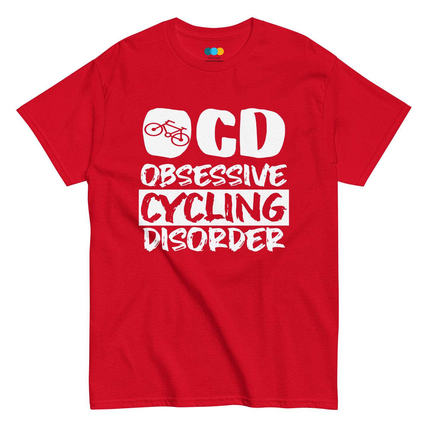 OCD unisex cycling t-shirt