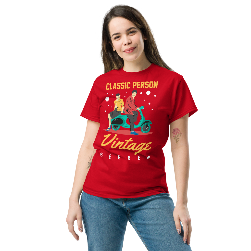 VINTAGE SEEKER unisex t-shirt