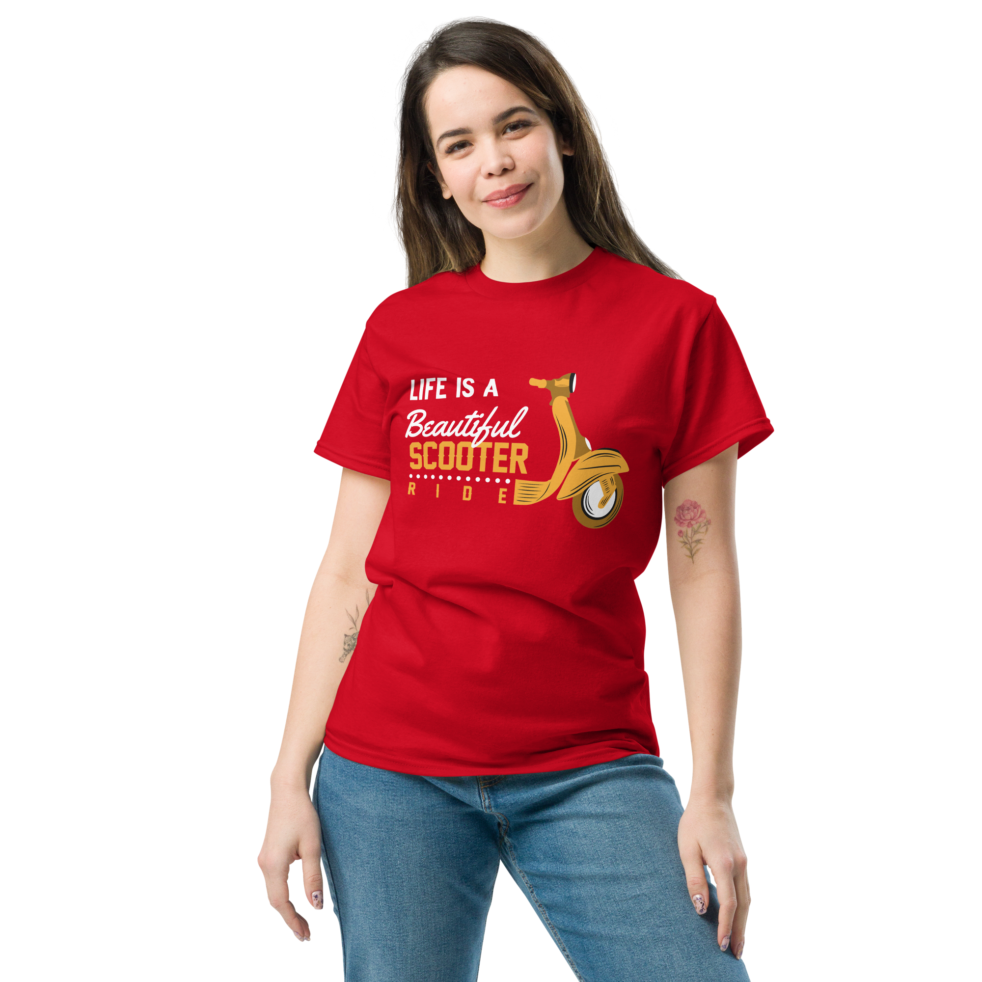 Camiseta unisex SCOOTER RIDE