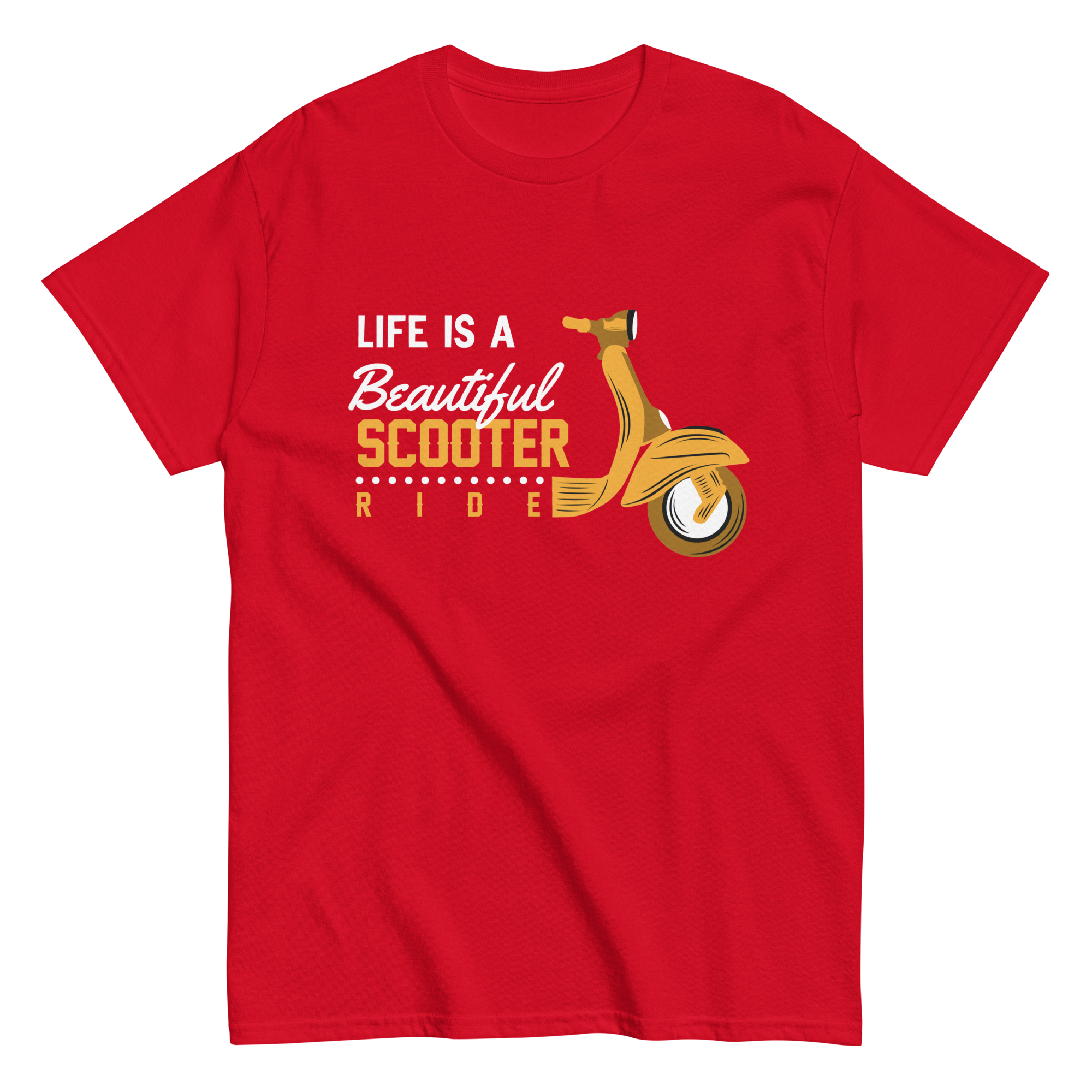 Camiseta unisex SCOOTER RIDE