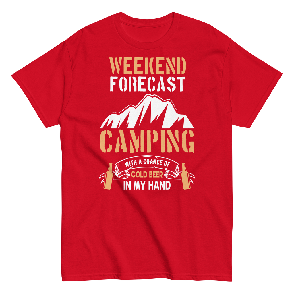 WEEKEND FORECAST unisex t-shirt