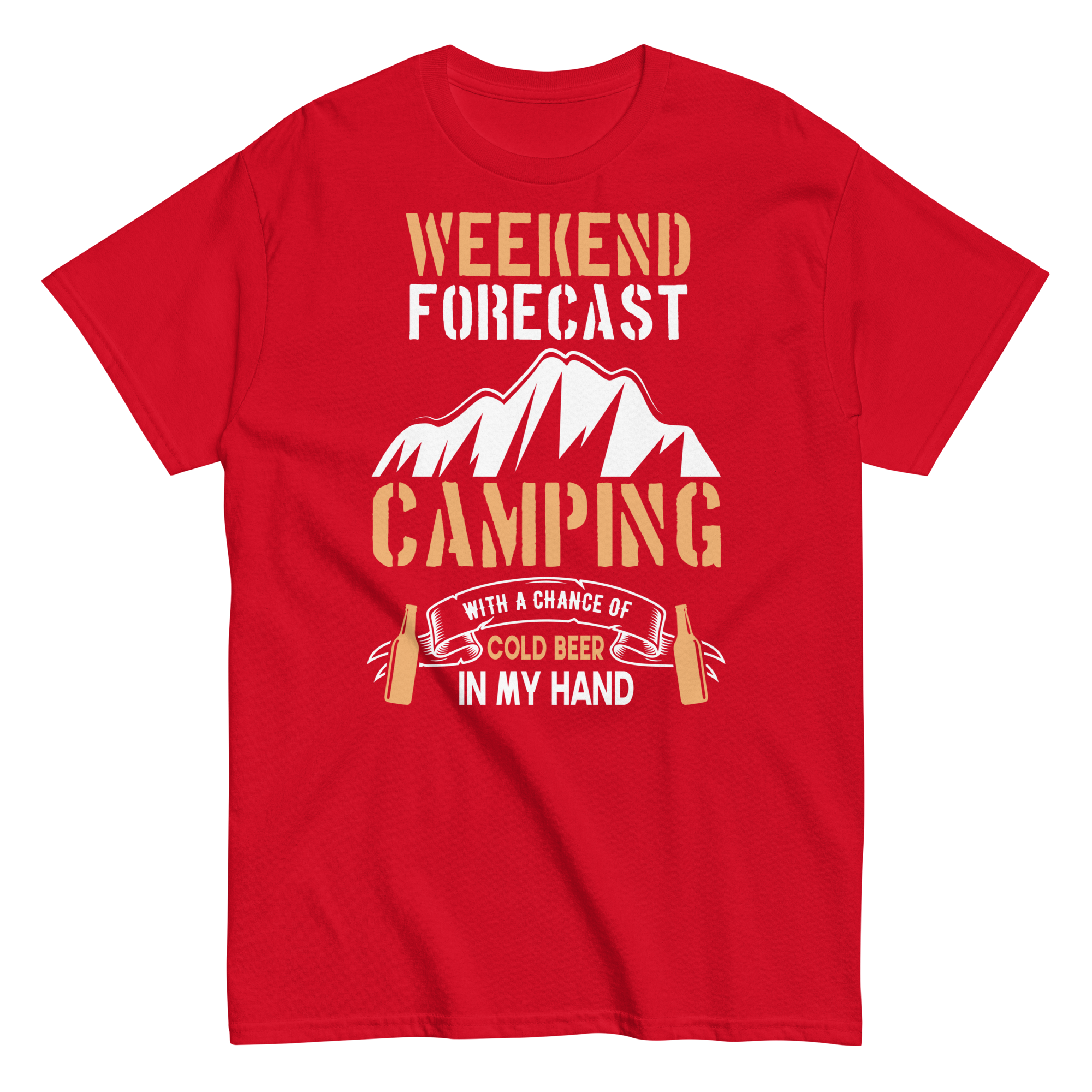 WEEKEND FORECAST unisex t-shirt