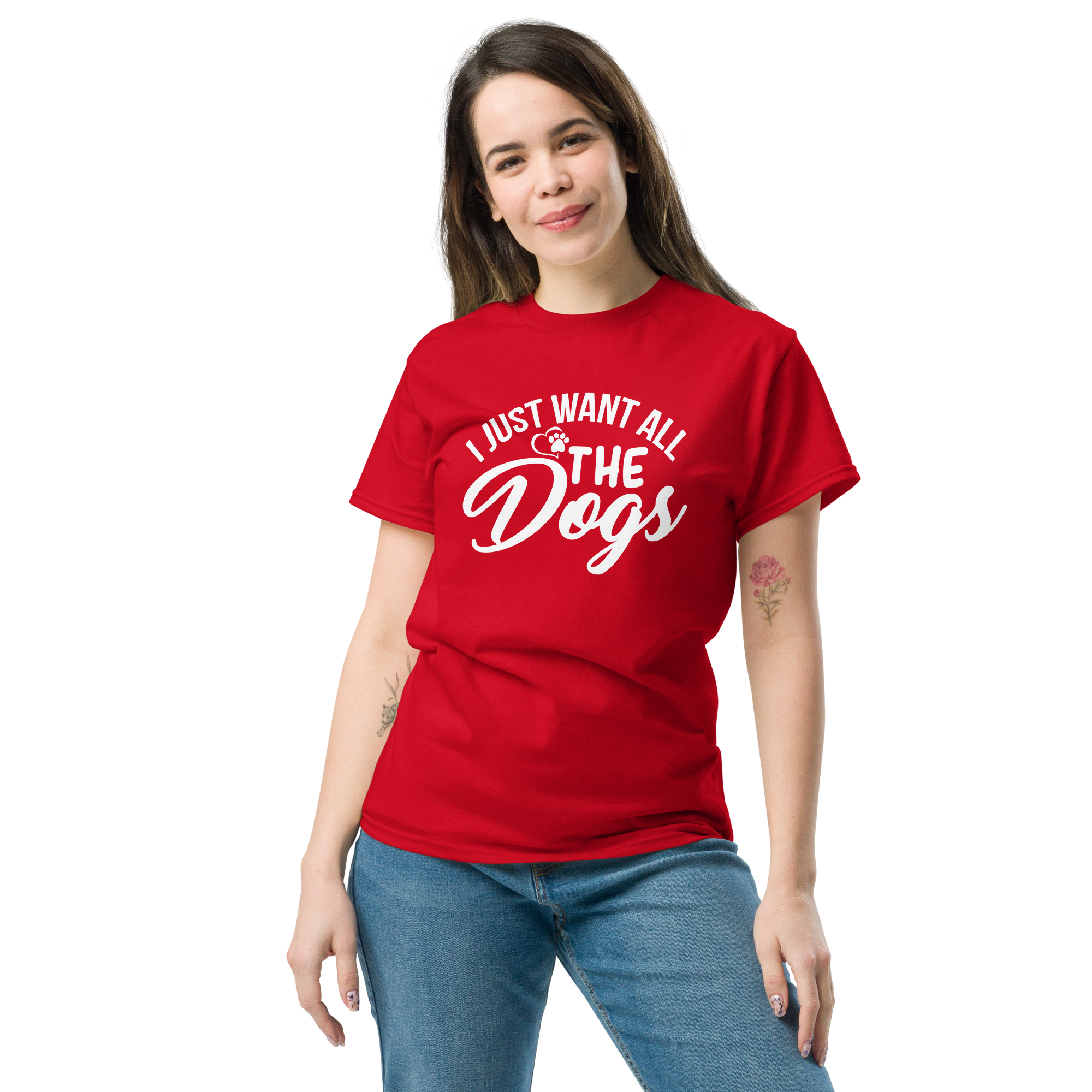 ALL THE DOGS unisex t-shirt