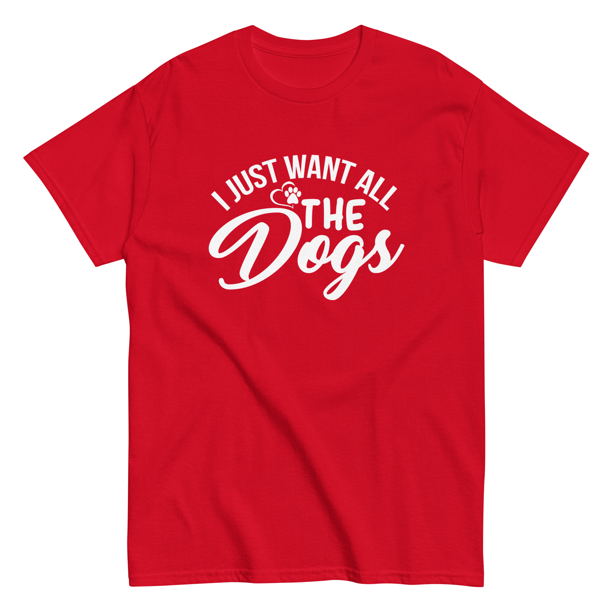 ALL THE DOGS unisex t-shirt