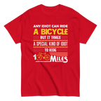 100 MILES unisex t-shirt - Printoo Shop - - bicycle, t-shirt, unisex, Unisex Classic Tee | Gildan 5000
