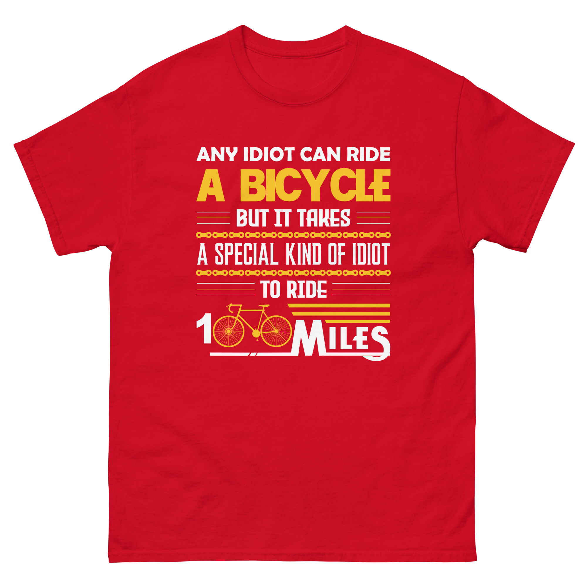 100 MILES unisex t-shirt